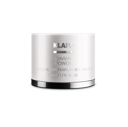 KLAPP Caviar Power Imperial 24h Pearl-In-Gel White 50ml كلاب كريم جل يوحد البشرة و يمنحها اشراقة و مرونة