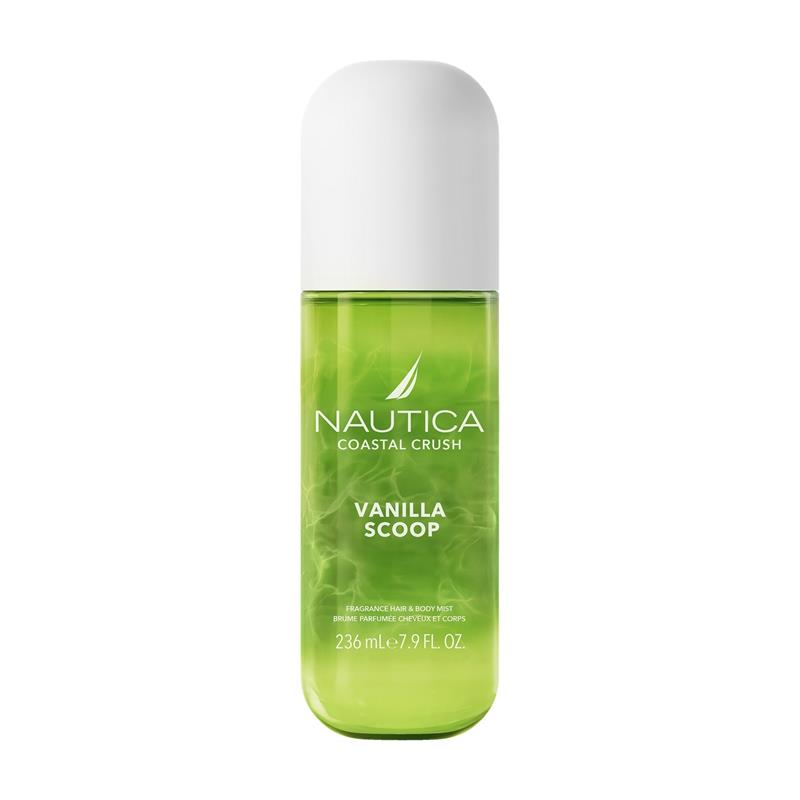 NAUTICA Costal Crush Vanilla Scoop Hair & Body Mist 236ml نوتيكا كوستال كراش مست للجسم 