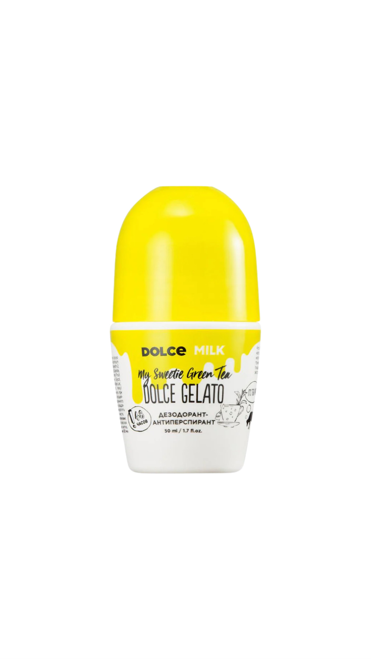 DOLCE MILK MY SWEETIE GREEN TEA DOLCE DEODORANT 50ml دولتشي ميلك رول مزيل للتعرق بخلاصة الشاي الاخضر