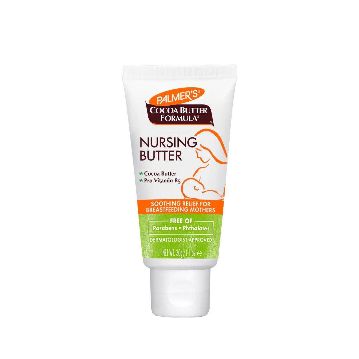 PALMER'S Nursing Butter Nipple Cream for Pregnancy and Breastfeeding 30g بالمرز كريم للعناية بحلمات الثدي