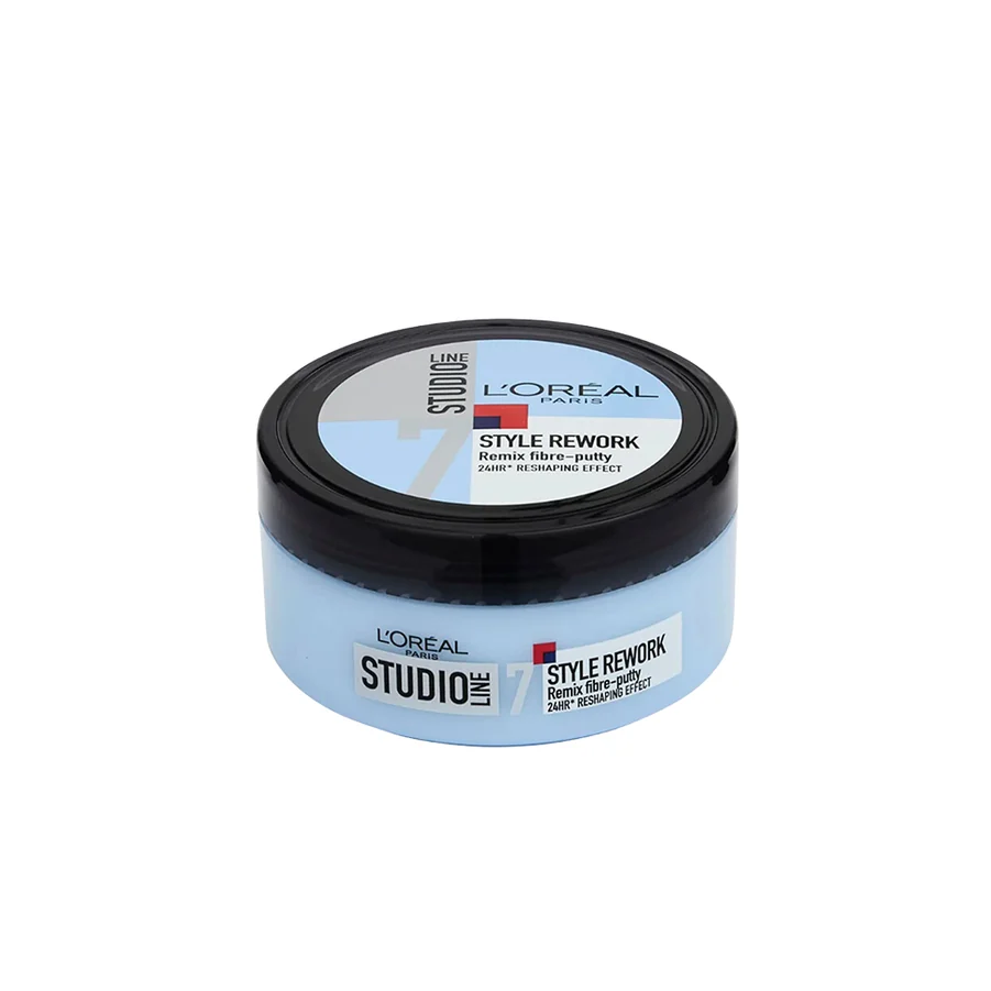 LOREAL Paris Studio Line Style Rework Remix Fibre- Putty 150ml لوريال باريس جل تصفيف الشعر