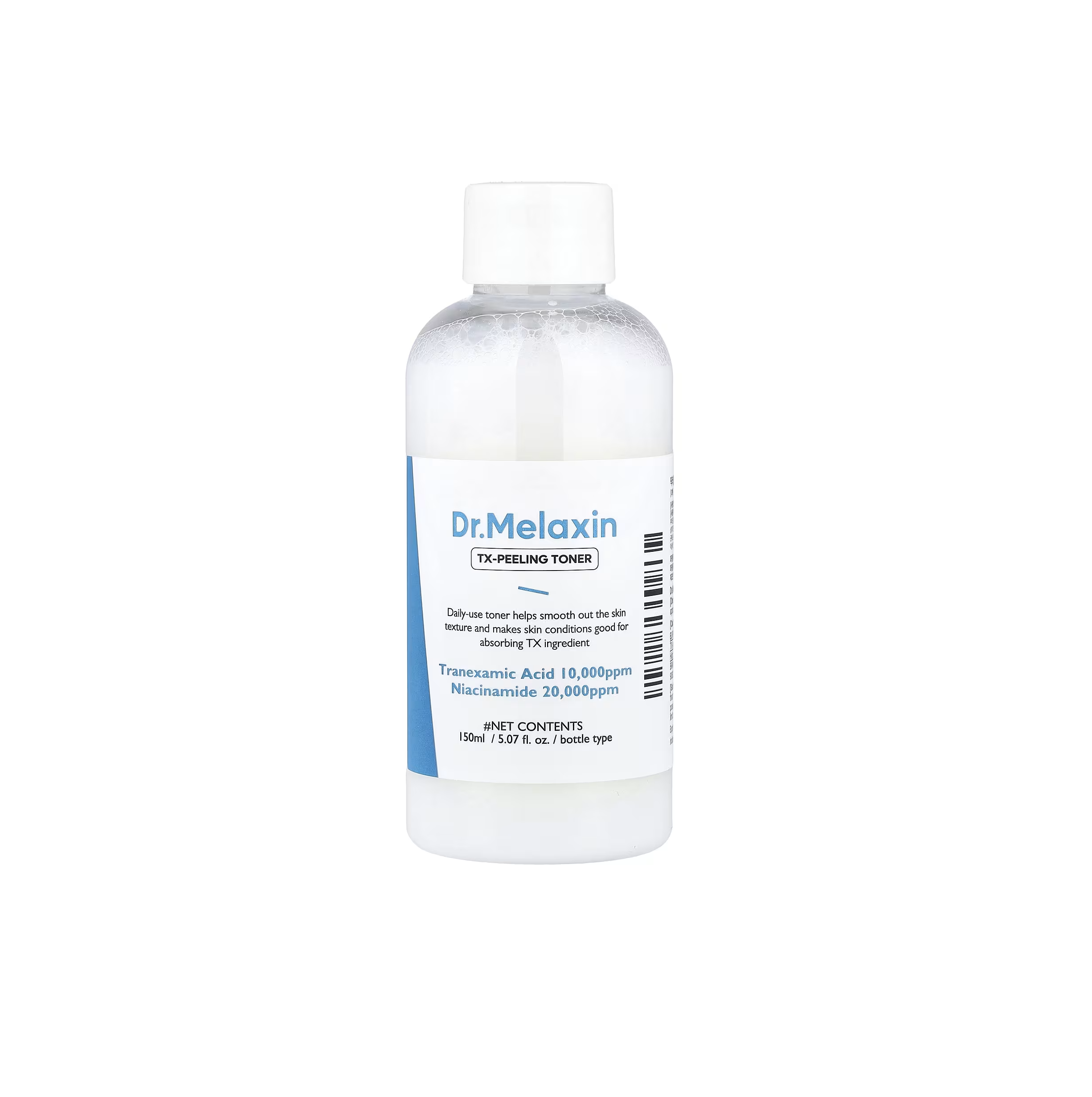 DR.MELAXIN TX-Peeling Toner 150ml دكتور ميلاكسين تونر مقشر ومفتح للبشرة يقلل التصبغات ويجدد البشرة
