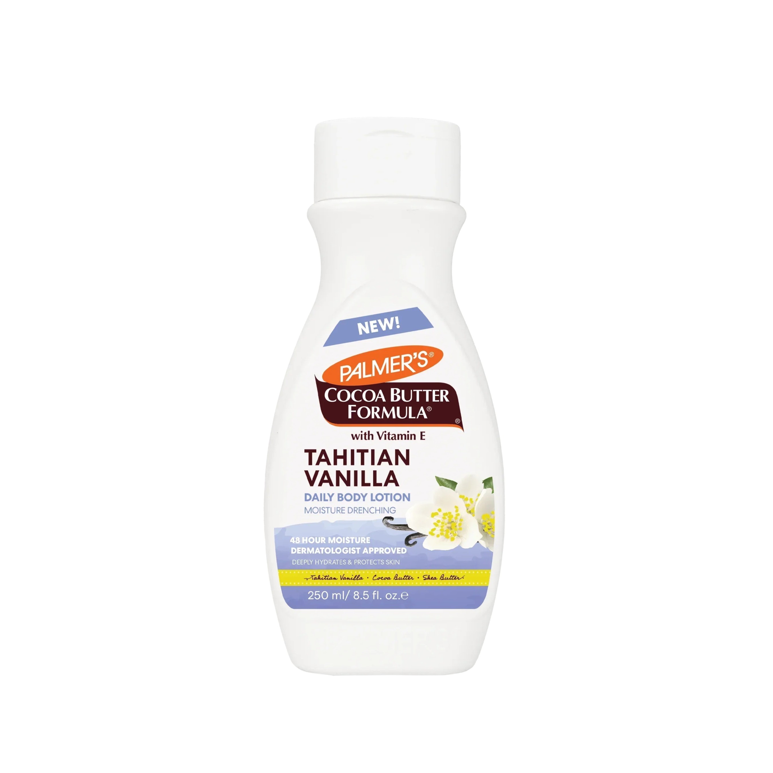 PALMER'S Tahitian Vanilla Moisture Daily Body Lotion 250ml بالمرز لوشن غني برائحة الفانيلا مرطب للجسم
