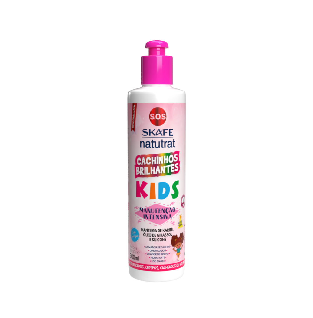 SKAFE KERAFORM Cachinhos Brilhantes Kids Manutencao Intensiva 300ml سكاف كيرافورم سيروم للاطفال يرمم و يحمي تجعيدات الشعر
