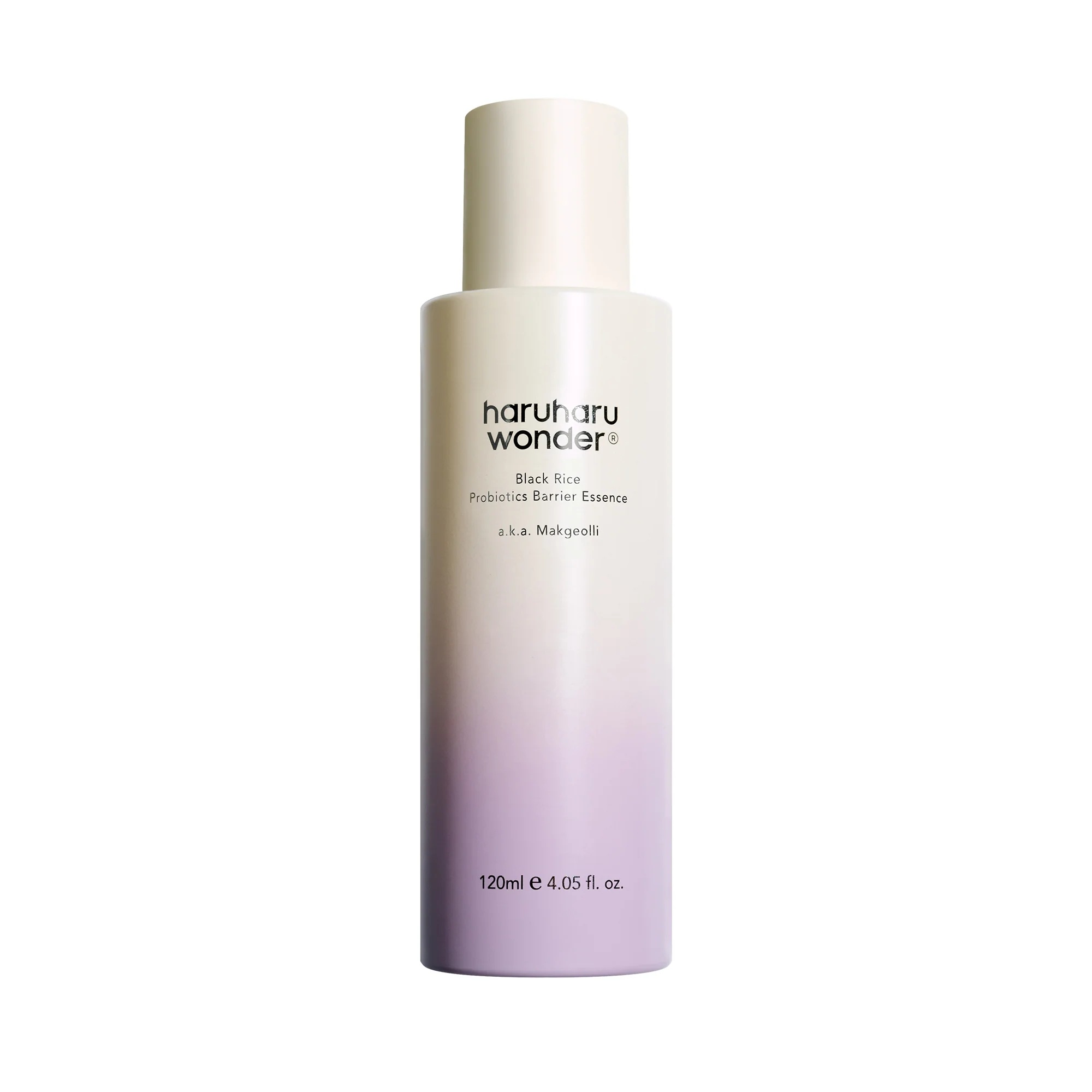 HARUHARU WONDER Black Rice Probiotics Barrier Essence 120ml هارو هارو سيروم يرطب بعمق ويعزز حاجز البشرة غني بمستخلص الأرز الأسود