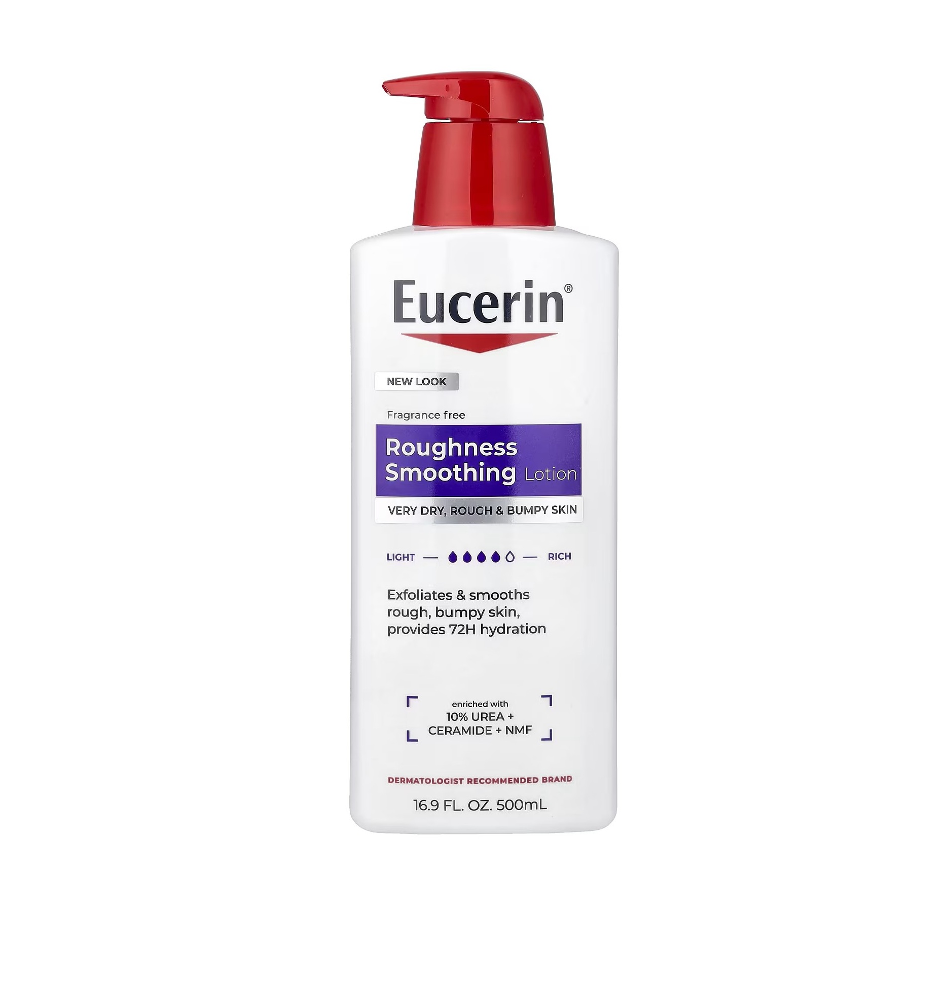 EUCERIN Roughness Smoothing Lotion for very Dry Rough Skin,500ml يوسرين مرطب جسم للبشرة الجافة جدا و الخشنة