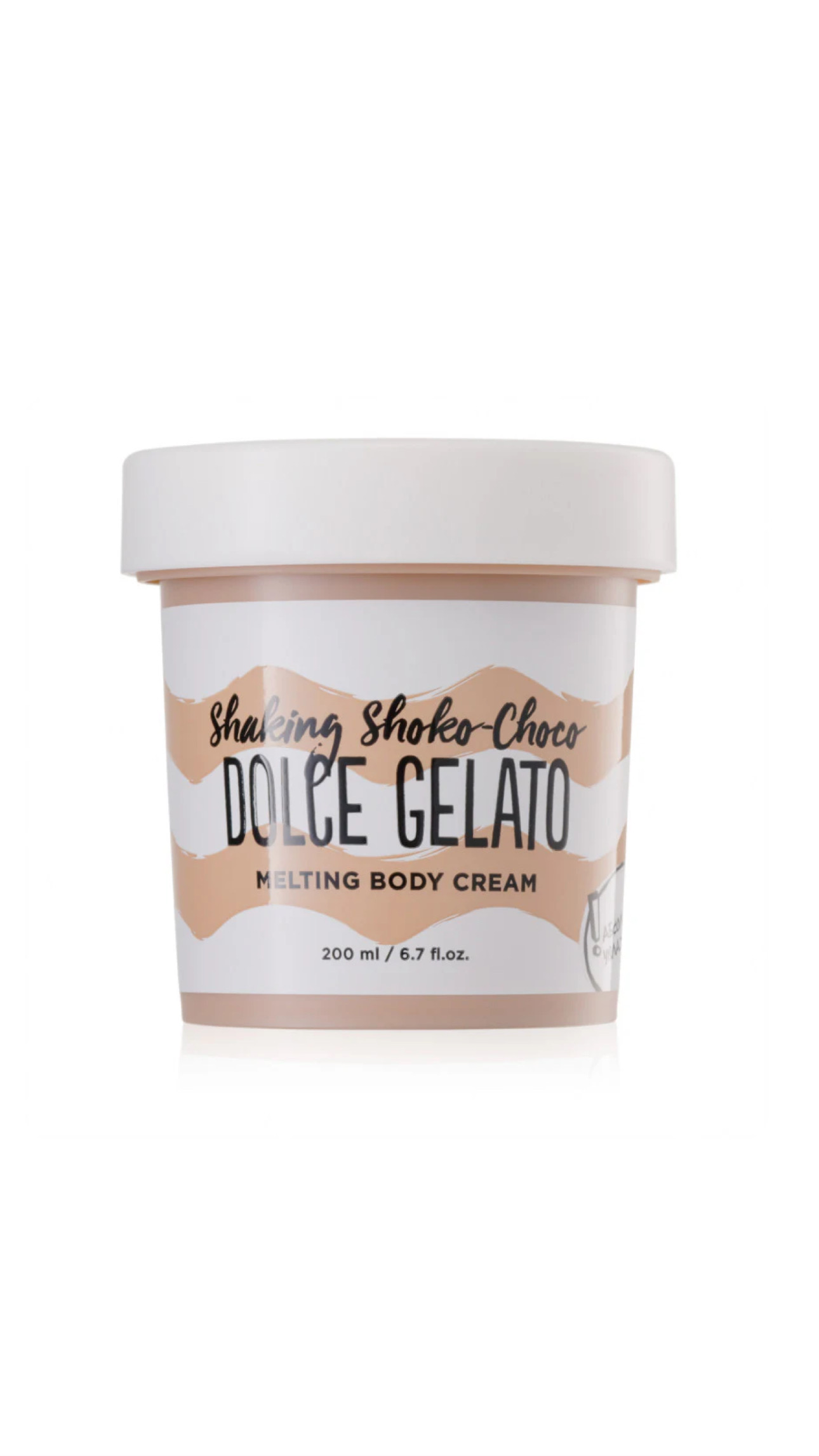 DOLCE MILK SHAKING SHOKO-CHOCO DOLCE GELATO 200ml دولتشي ميلك كريم مرطب ومغذي للجسم بخلاصة الشوكولا