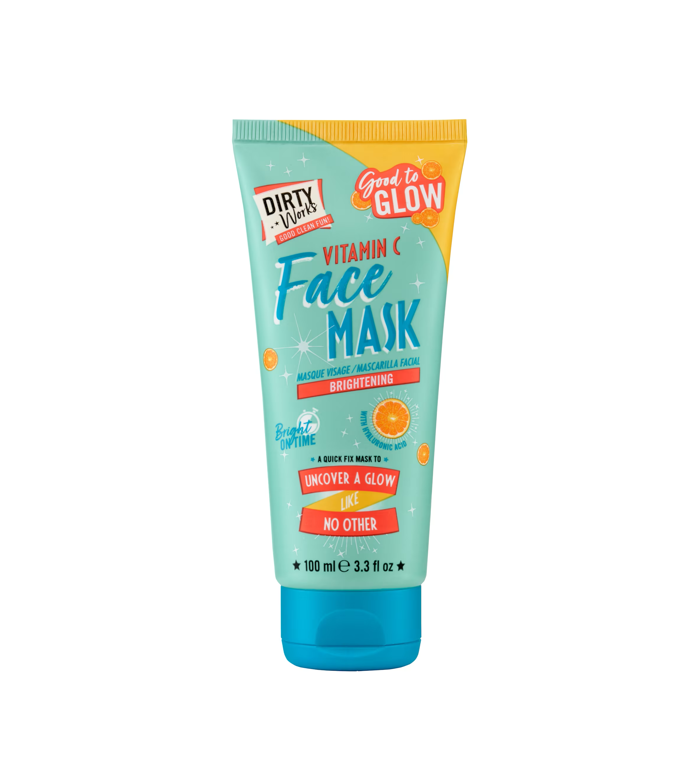 DIRTY WORKS Good To Glow Vitamin C Brightening Face Mask 100ml ديرتي ووركس ماسك تفتيح الوجه بفيتامين سي