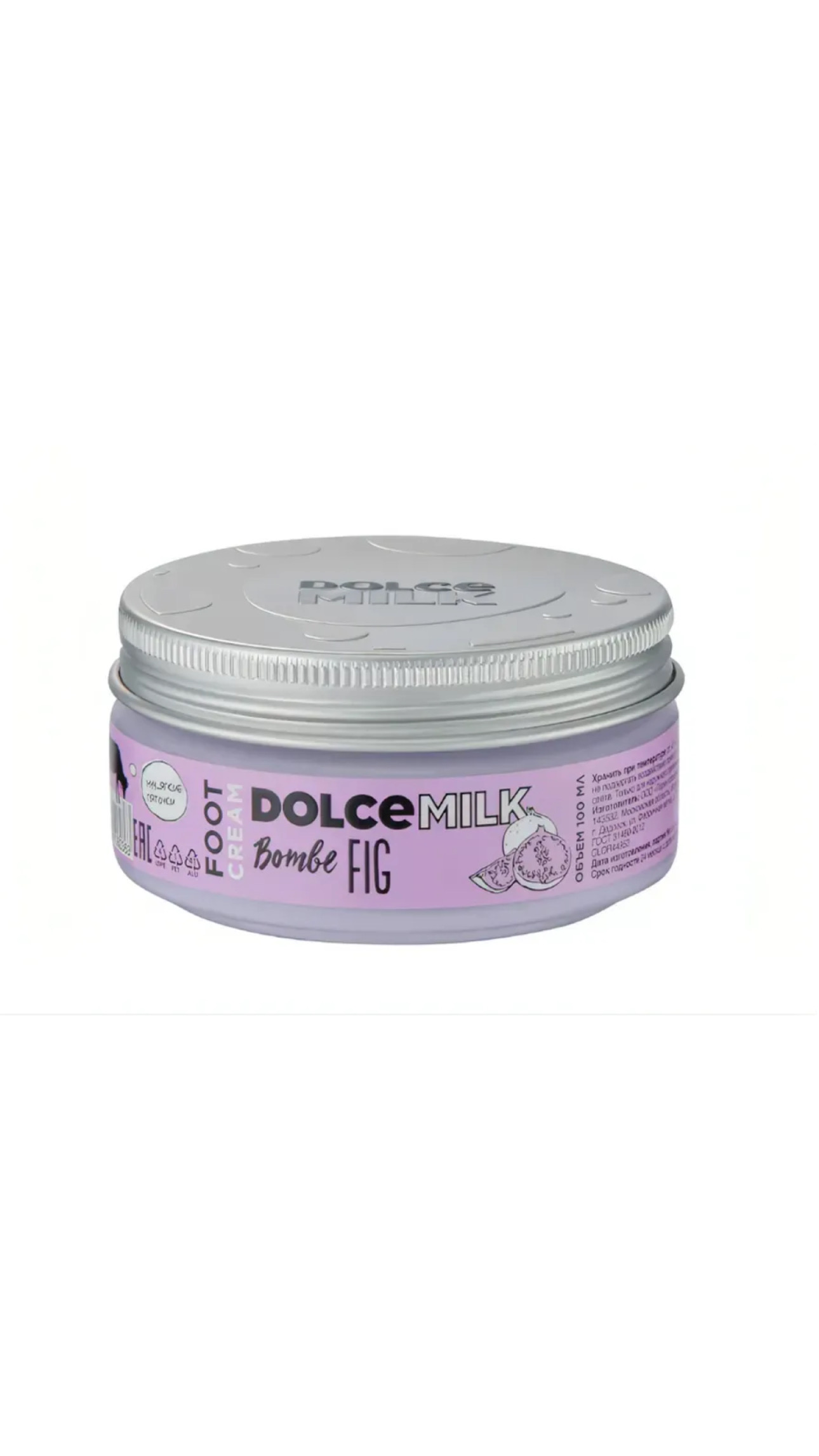 DOLCE MILK FOOT CREAM BOMBE FIG 100ml دولتشي ميلك كريم مرطب ومعالج للقدمين