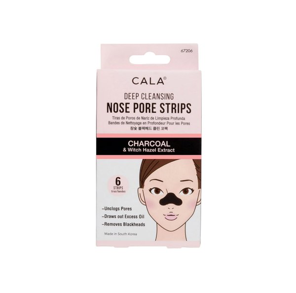 CALA Deep Cleansing Nose Pore Strips 6pcs 67206 كالا ماسكات انف تنظف البشرة و تزيل الرؤوس السوداء