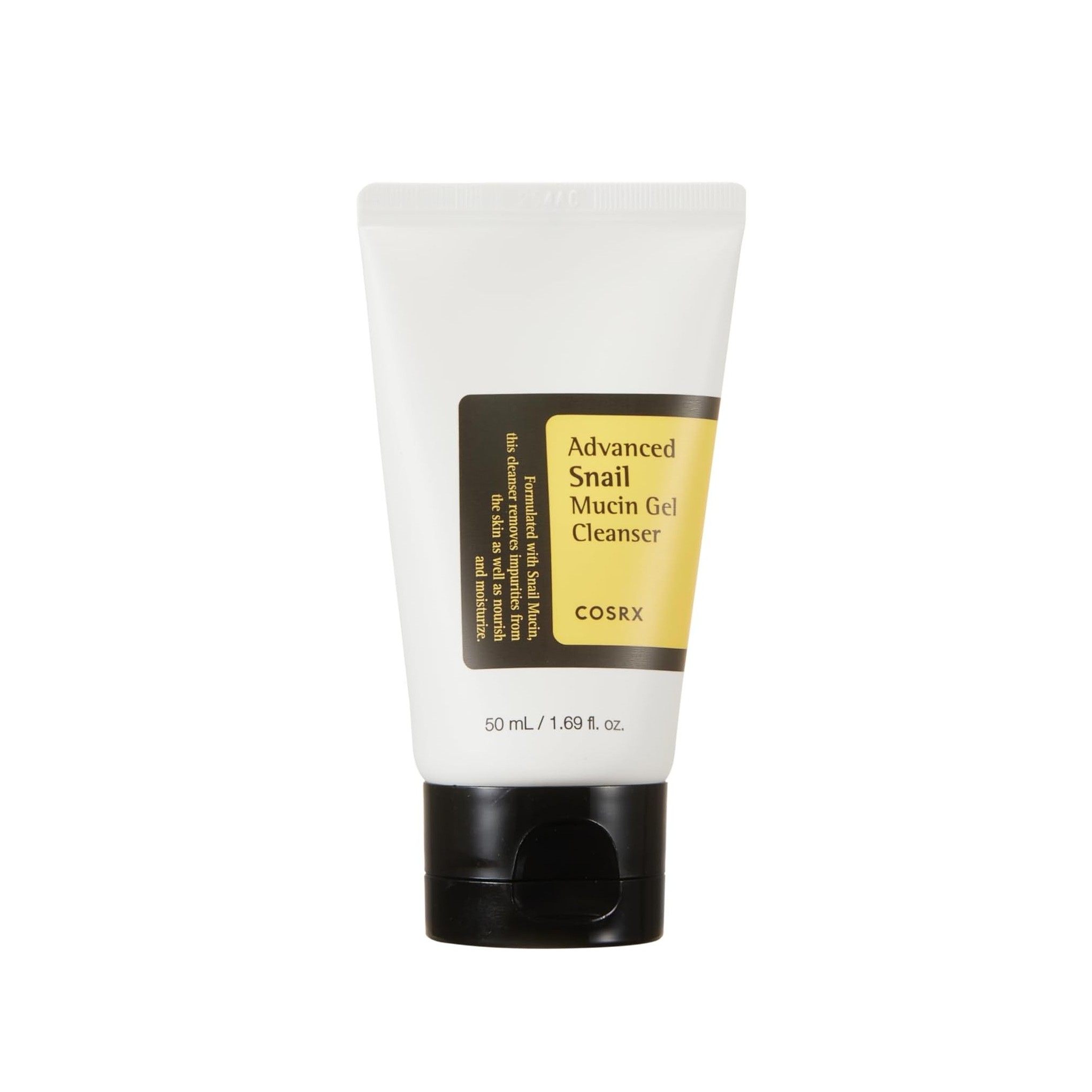 COSRX Advanced Snail Mucin Gel Cleanser 50ml كوزركس غسول جل ينظف البشرة بعمق ويزيل الشوائب والدهون غني بمستخلص مخاط الحلزون
