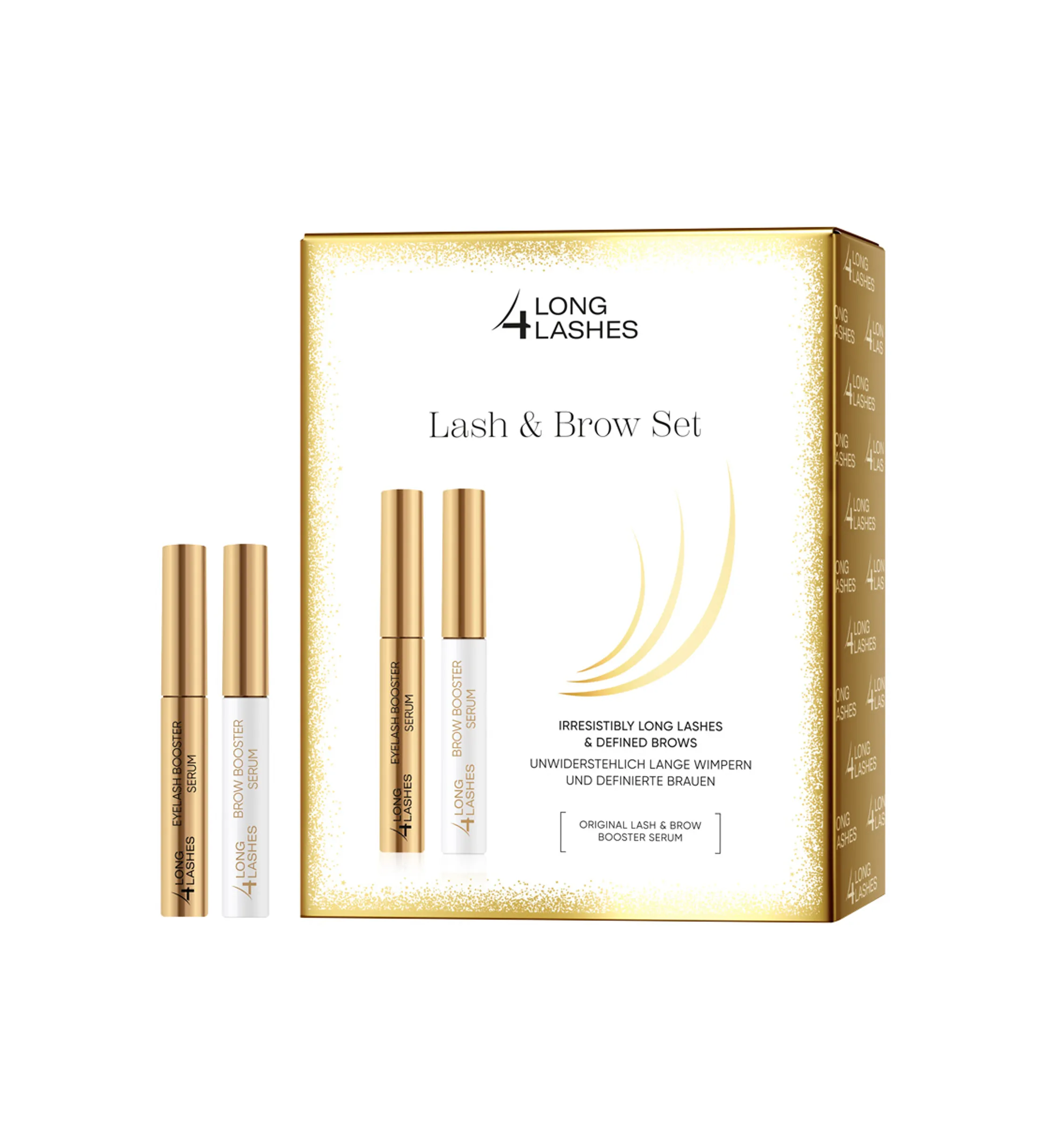 LONG 4 LASHES Lash & Brow Set سيروم مُقوّي للحواجب