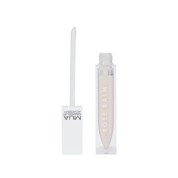 MUA ROSE BALM NOURISHING LIP GLOSS  موا ملمع شفاه بلمسة وردية خفيفة