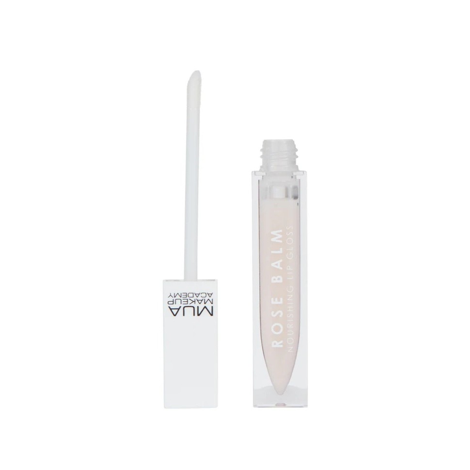 MUA ROSE BALM NOURISHING LIP GLOSS  موا ملمع شفاه بلمسة وردية خفيفة