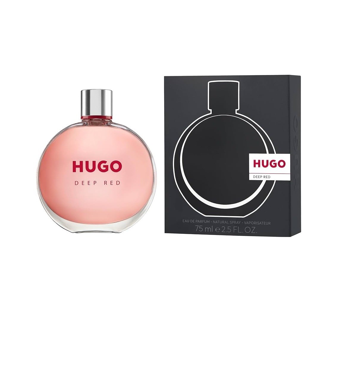 HUGO Deep Red Eau De Parfum For Women 75ml هوغو عطر للنساء