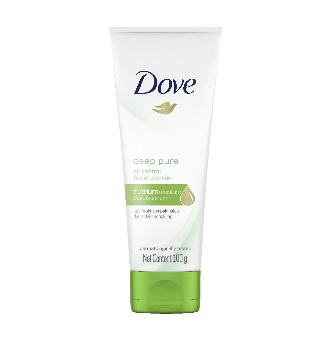 DOVE Deep Pure Oil Control Facial CLeanser 100g دوف غسول للبشرة ينظف البشرة بعمق ويحافظ على رطوبتها