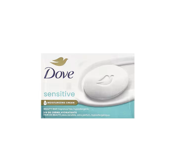 DOVE Sensitive Beaty Soap Bar دوف صابون يرطب وينظف البشرة بلطف
