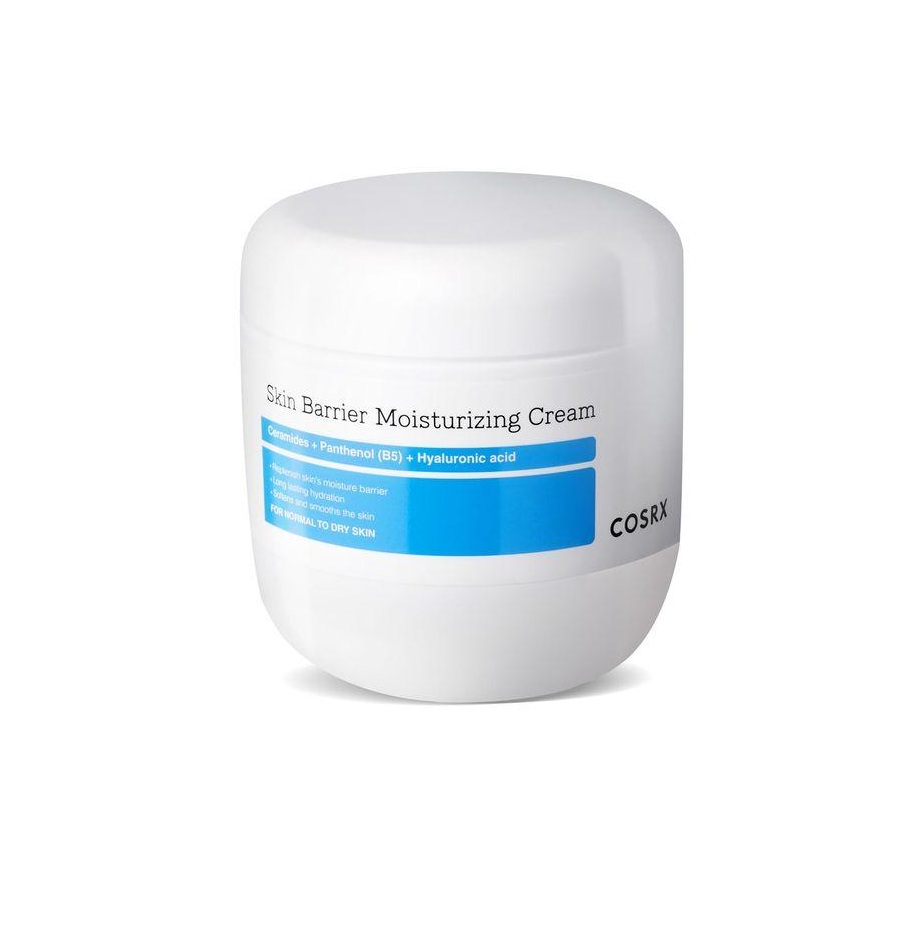 COSRX Skin Barrier Moisturizing Cream 450ml كوسركس كريم مرطب غني يرمم حاجز البشرة و يمنح البشرة نعومة فائقة  