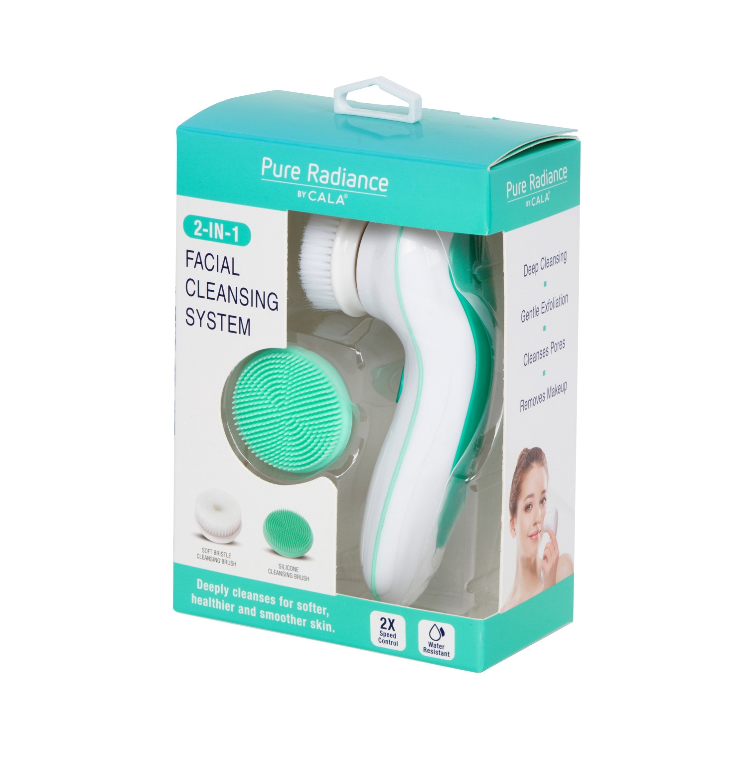 CALA Pure Radiance 2-in-1 Facial Cleansing System كالا جهاز تقشير الجسم و الوجه