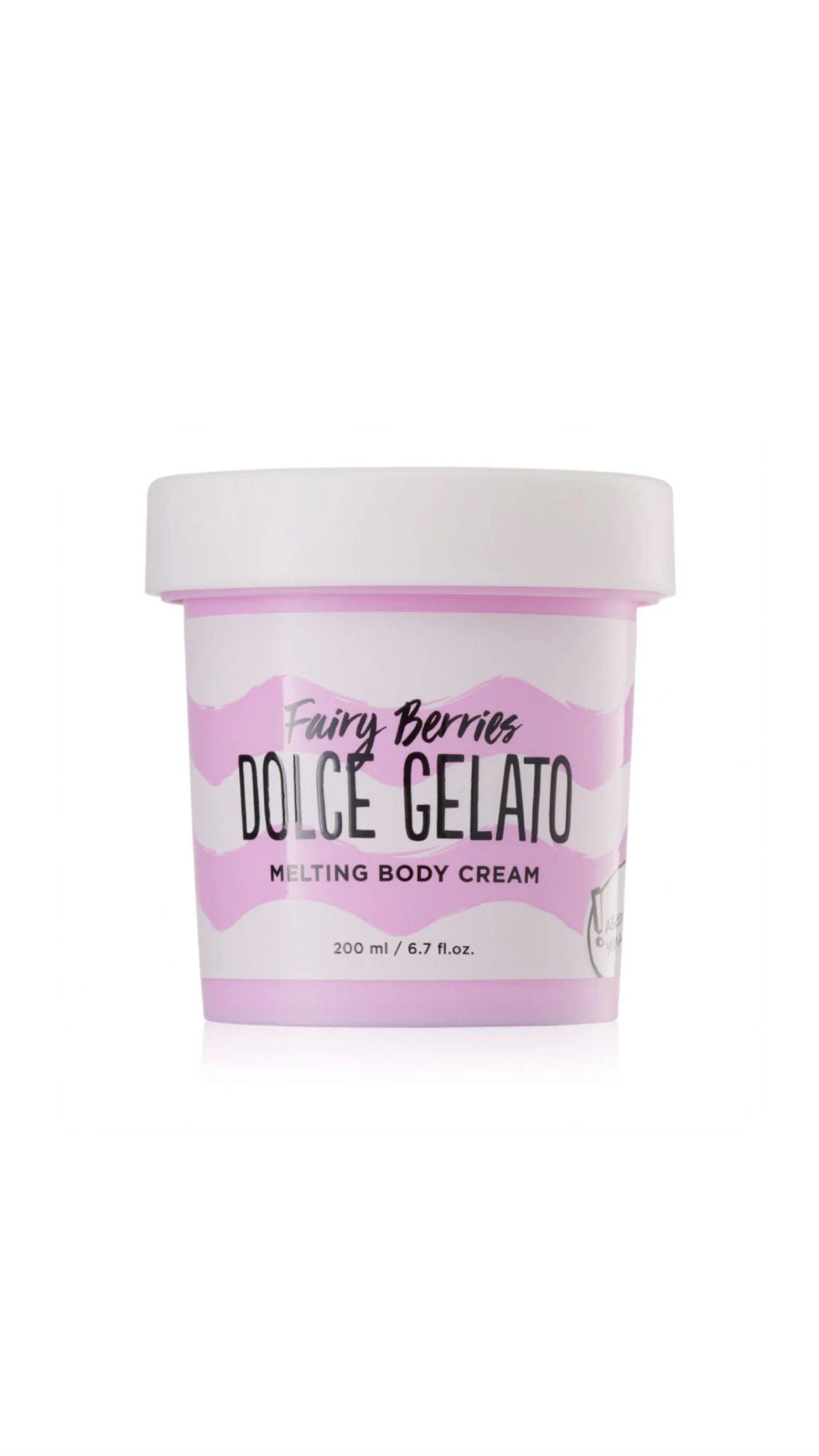 DOLCE MILK FAIRY BERRIES MELTING BODY CREAM 200ml دولتشي ميلك كريم مرطب ومغذي للجسم بخلاصة التوت البري