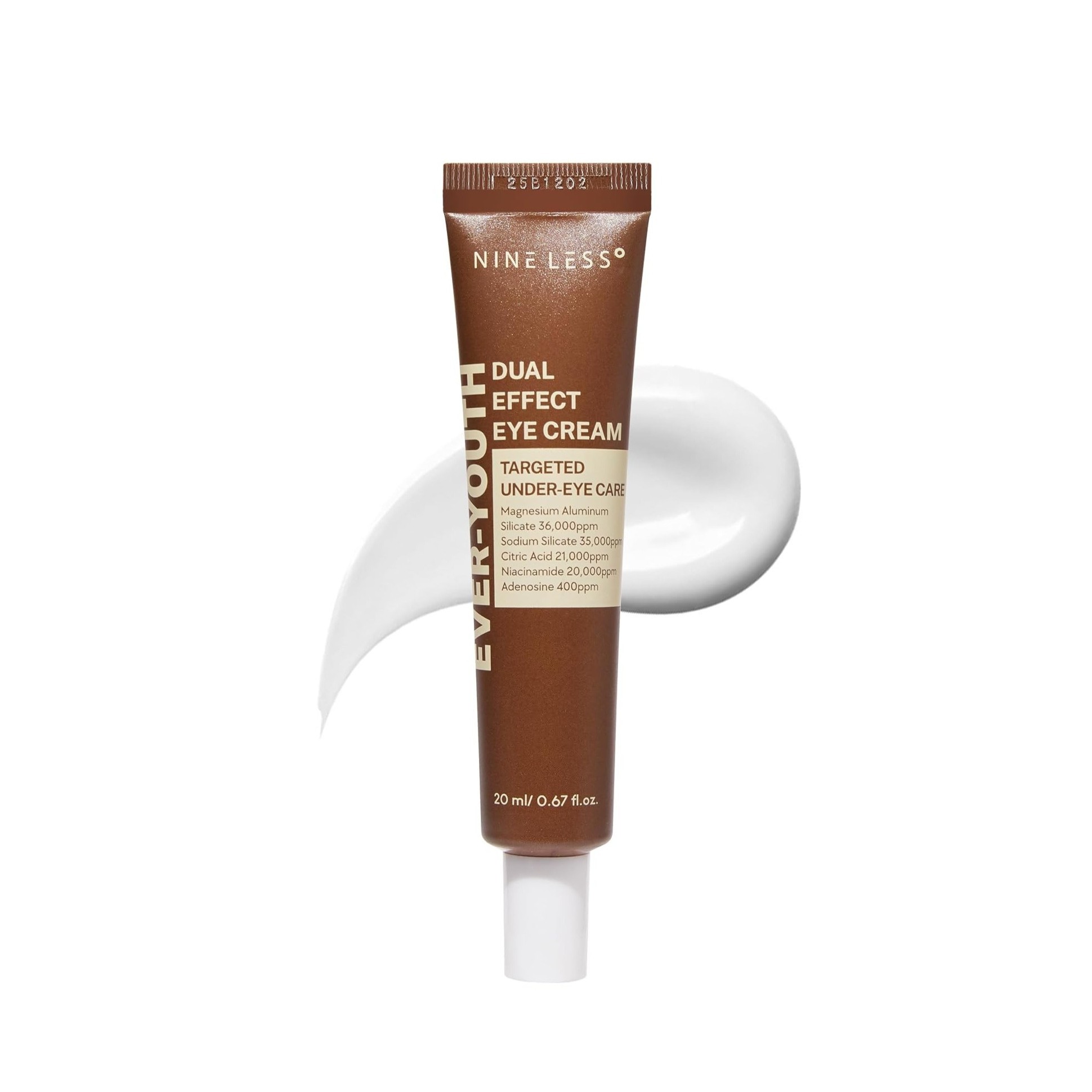 NINE LESS Ever-Youth Dual Effect Eye Cream 20ml ناين ليس كريم مرطب يعمل على شد ورفع منطقة تحت العين