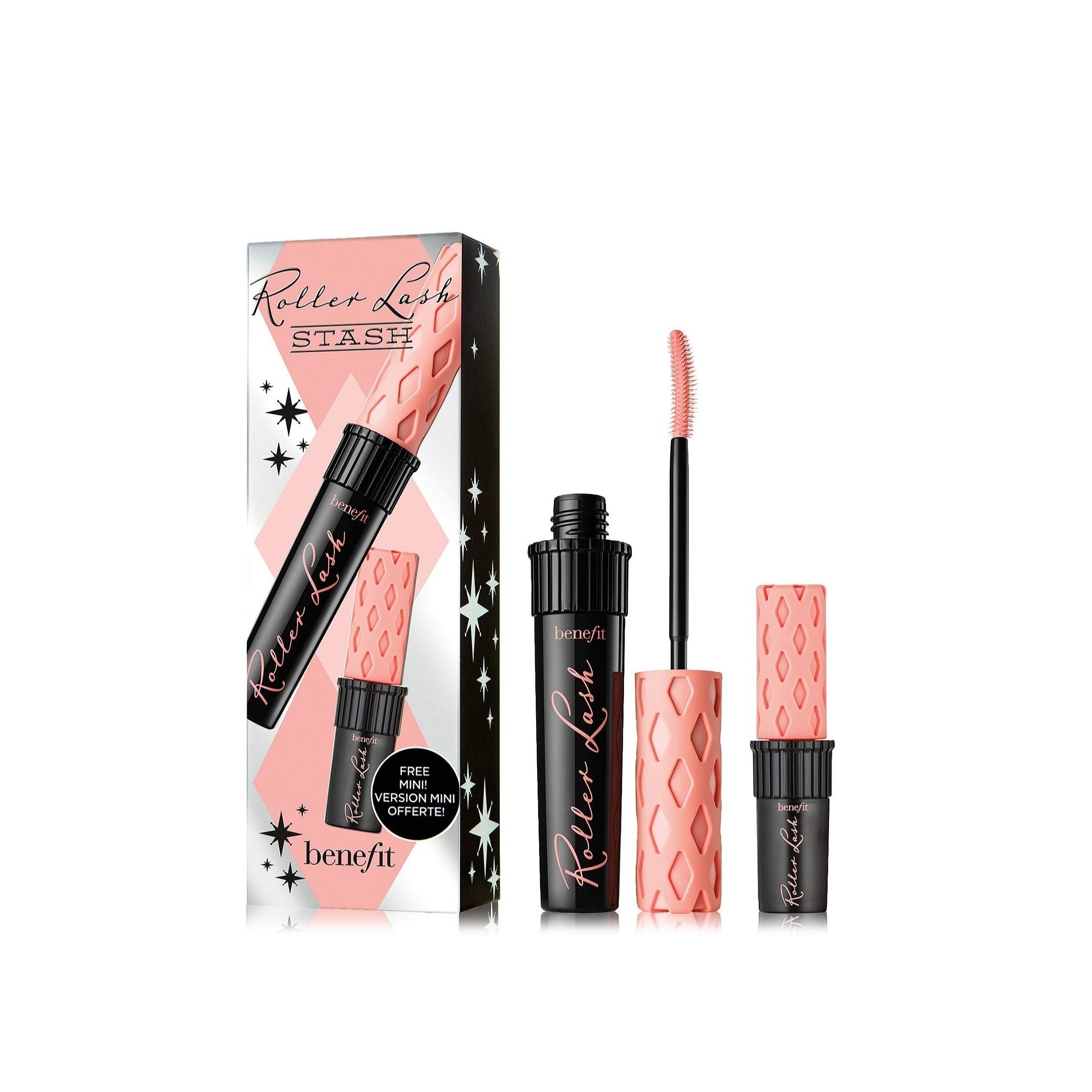 BENEFIT Roller Lash Rollerlash Mascara Set - BLACK بينفت مجموعة مكياج للرموش