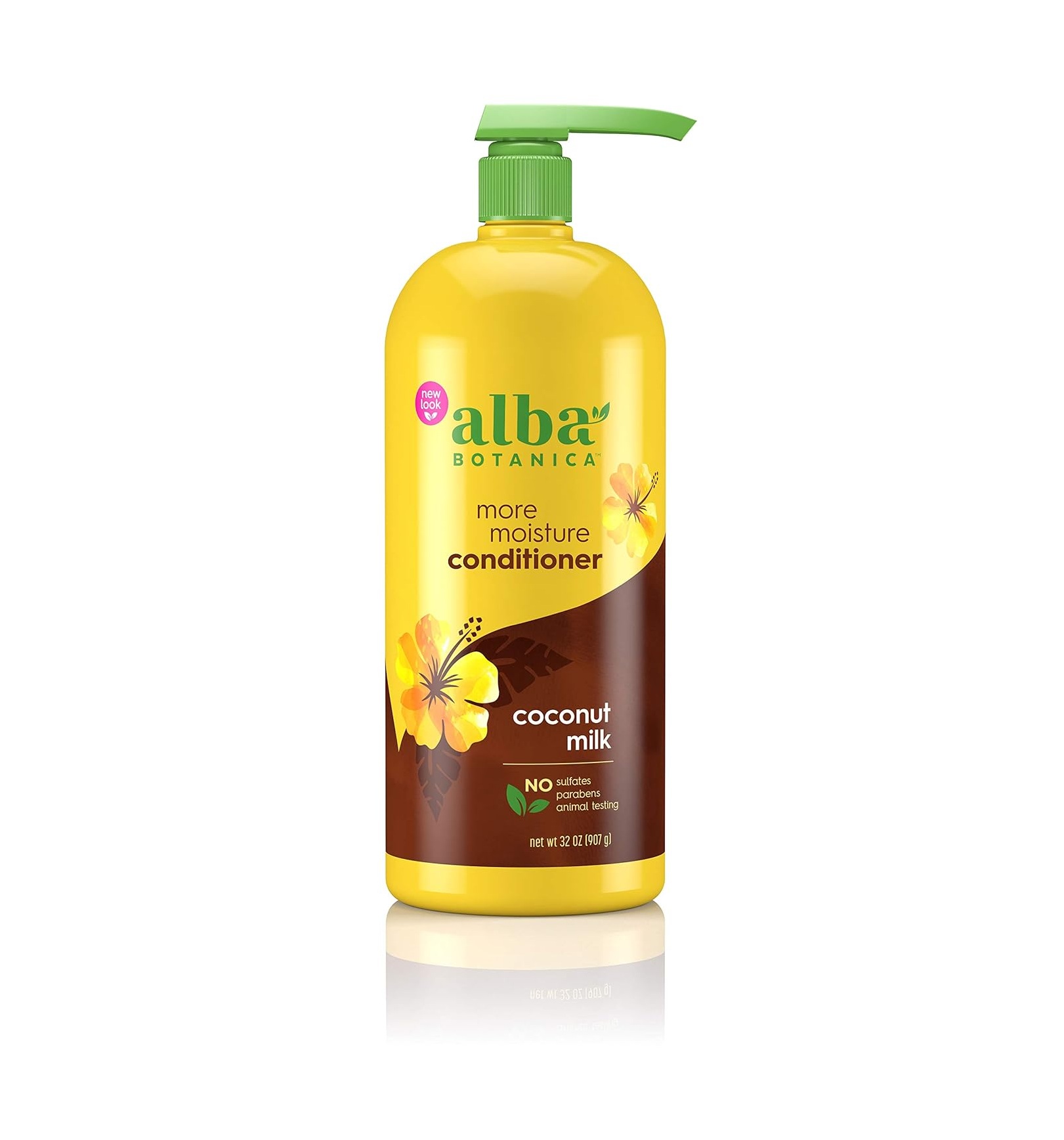 ALBA More Moisture Conditioner With Coconut Milk 907g البا بلسم مرطب للشعر بحليب جوز الهند