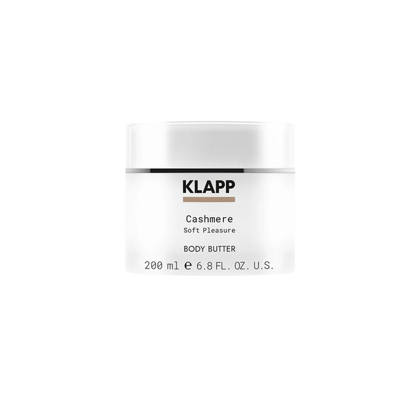 KLAPP Cashmere Soft Pleasure Body Butter 200ml كلاب زبدة جسم مرطبة تغذي البشرة الجافة بزيت اللوز والشيا