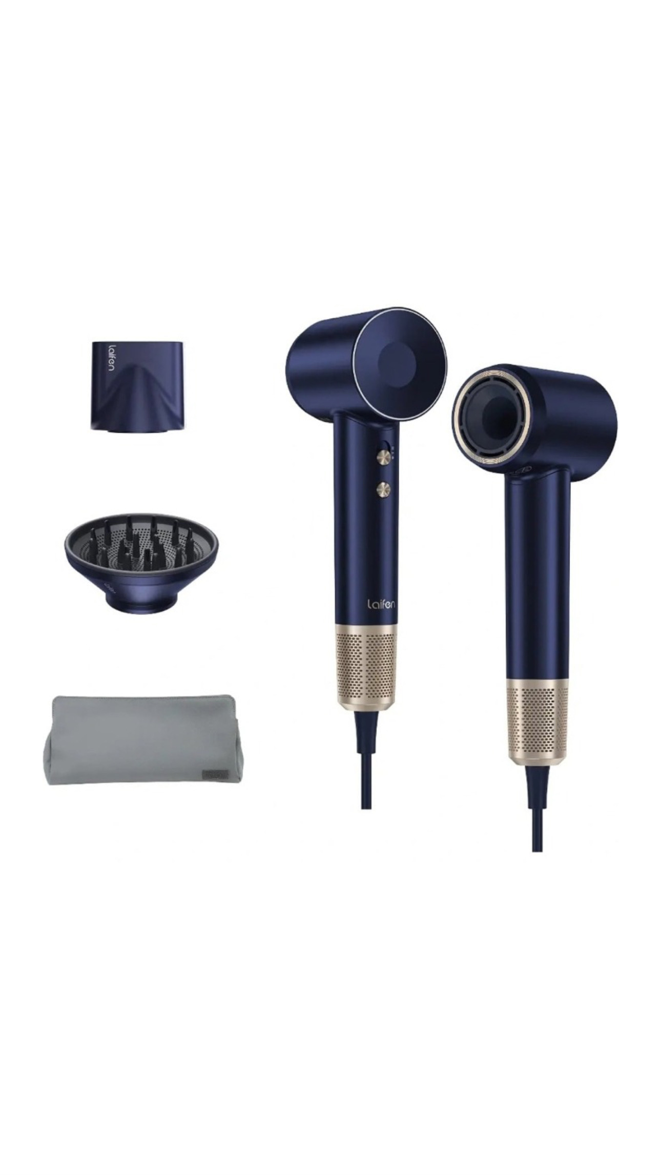 LAIFEN SWIFT PREMIUM HAIR DRYER - GOLDEN BLUE لايفن جهاز متطور مجفف للشعر باللون الأزرق الذهبي