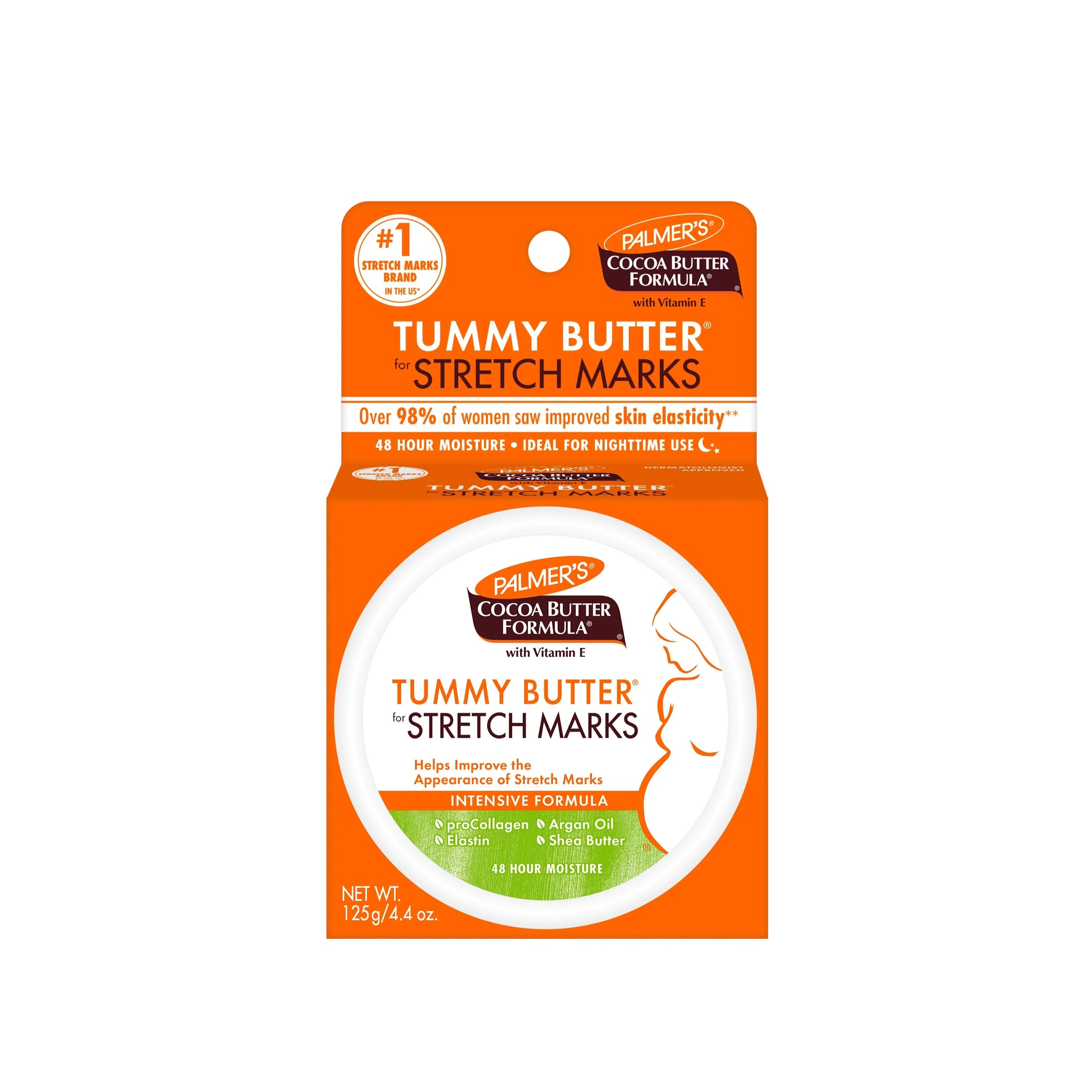 PALMER'S Cocoa Butter Tummy Butter for Pregnancy Stretch Marks 125g بالمرز زبدة معالجة لعلامات تمدد الجسم للحوامل