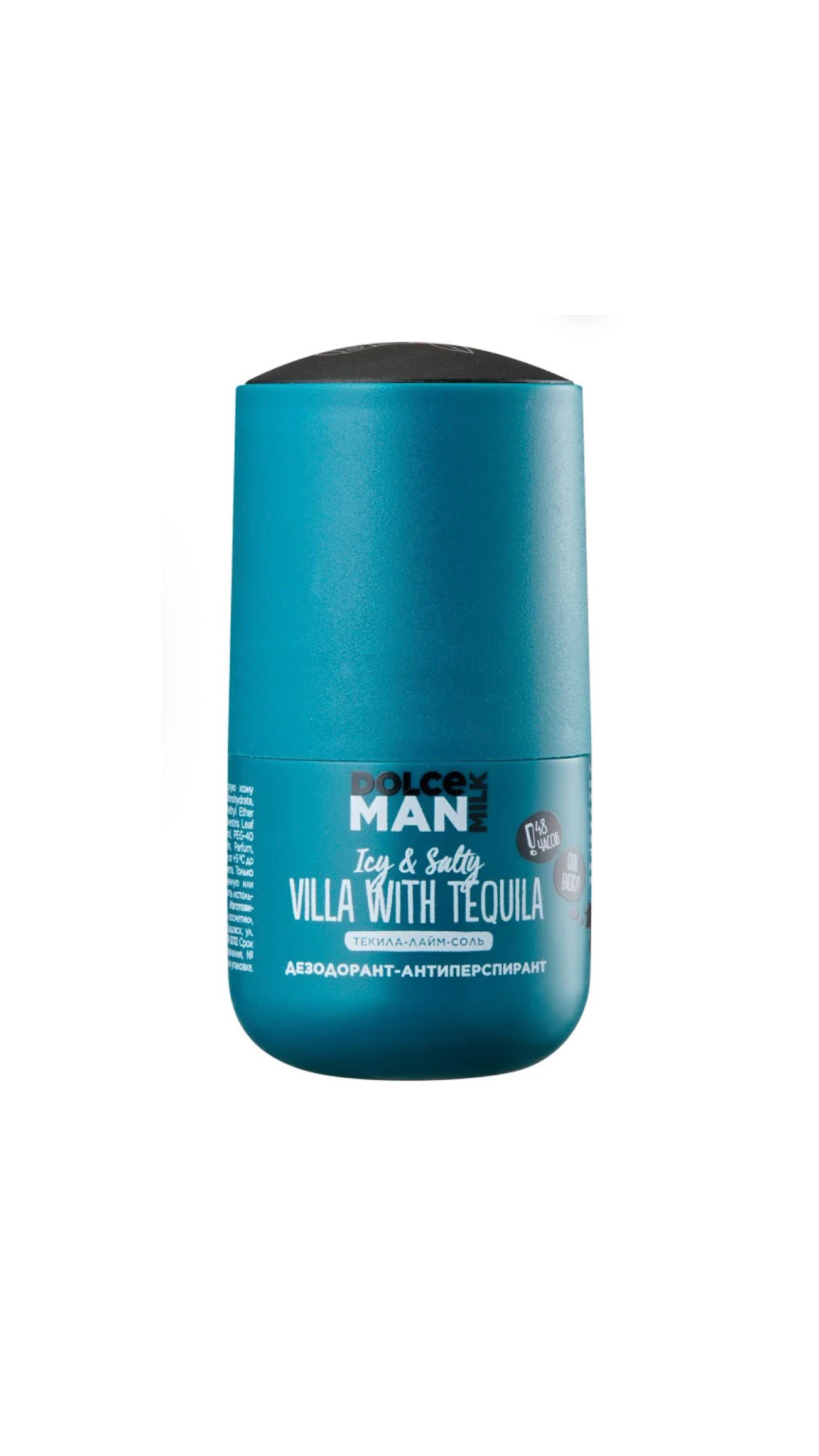 DOLCE MILK MAN ICY & SALTY VILLA WITH TEQUILA دولتشي ميلك رول مضاد ومزيل للتعرق