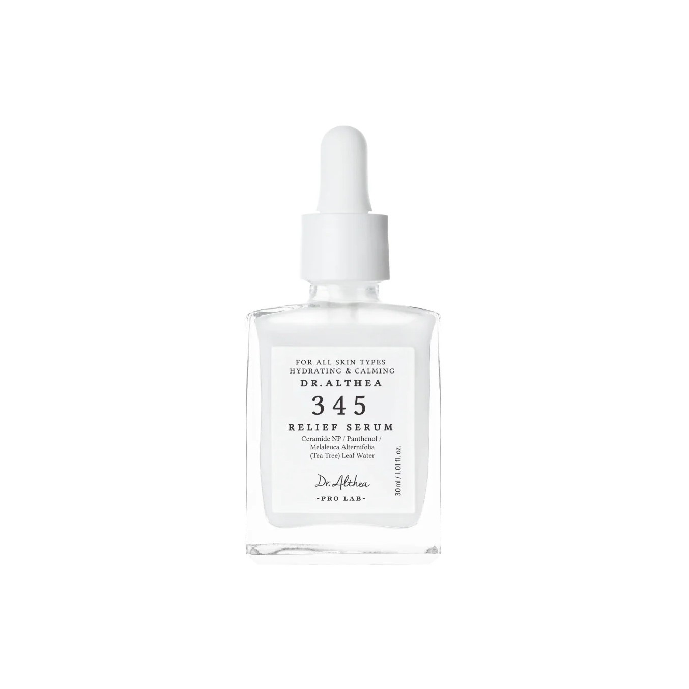 DR.ALTHEA 345 Relief Serum Hydrating & Calming For All Skin Types 30ml  دكتور ألثيا سيروم مهدئ يرطب بعمق ويعزز حاجز البشرة
