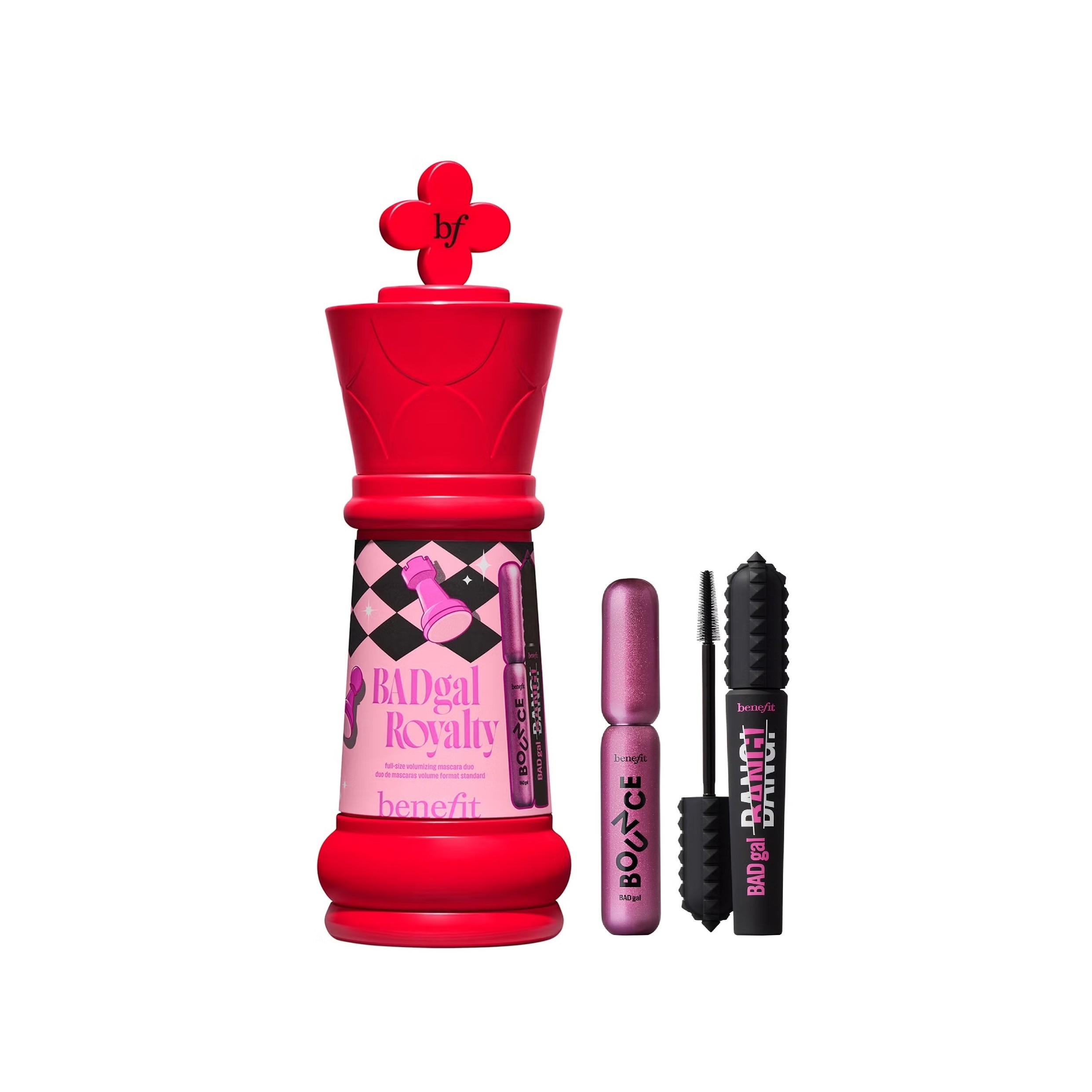 BENEFIT BADgal Royalty Mascara Duo Gift Set بينفت مجموعة مكياج رموش للنساء