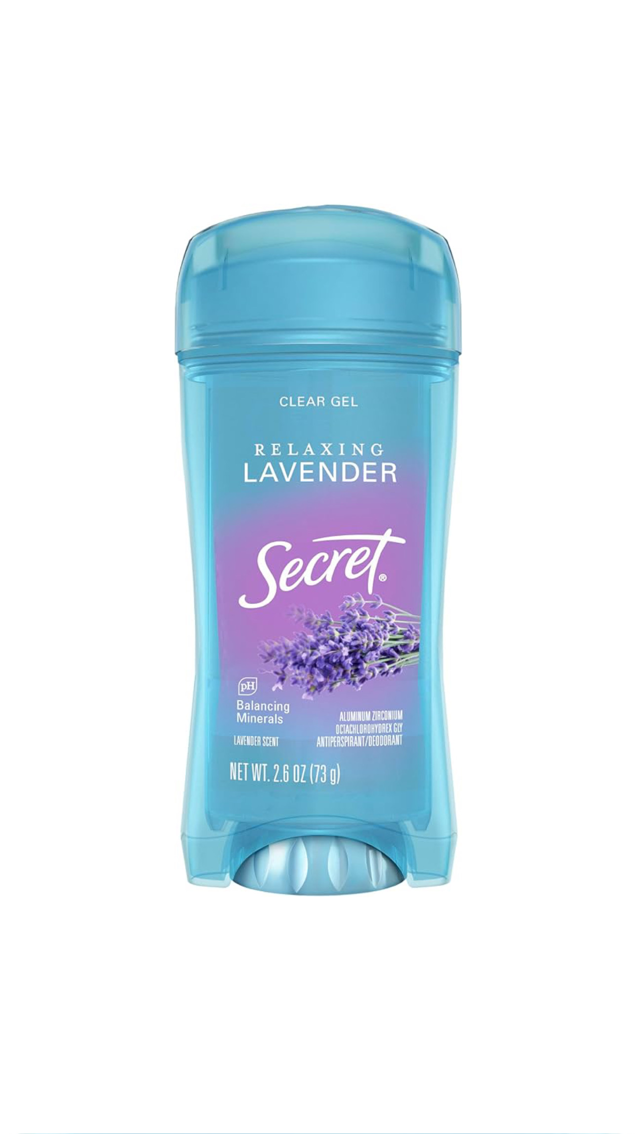 SECRET FRESH CLEAR GEL RELAXING LAVENDER ANTIPERSPIRANT AND DEODORANT سيكرت صابون مضاد ومزيل للتعرق