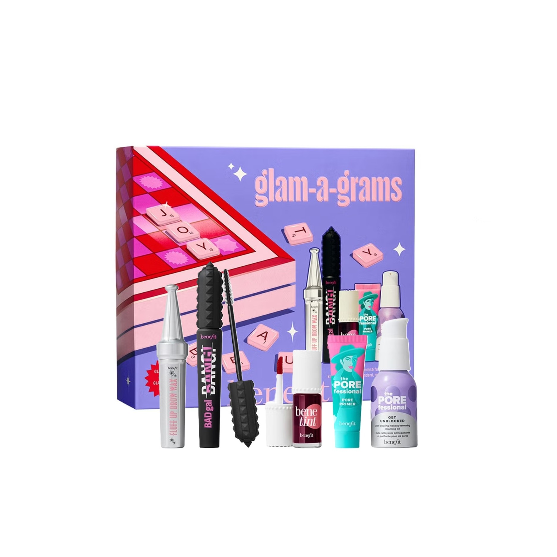 BENEFIT Glam A Grams 5-piece Full Face Beauty Gift Set بينفت مجموعة مكياج متكاملة