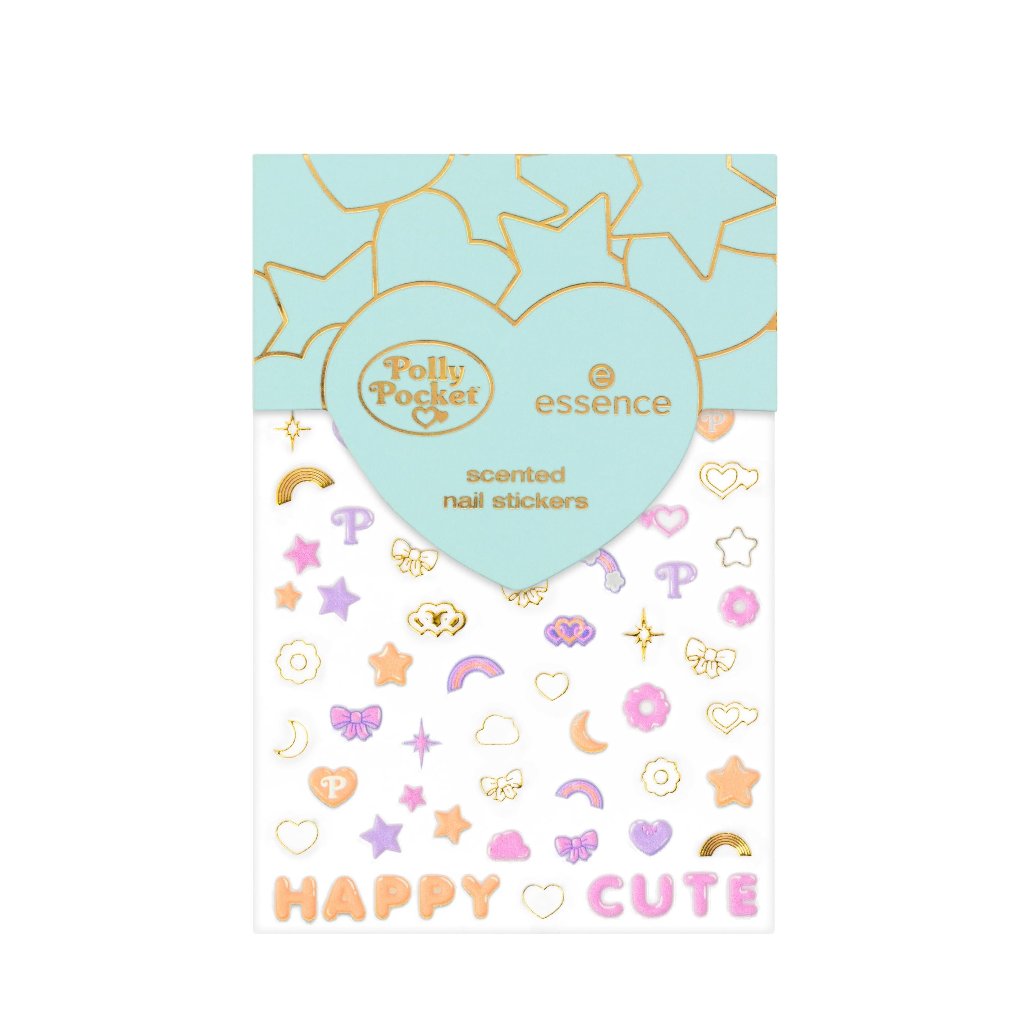 ESSENCE Cosmetics Polly Pocket Scented Nail Stickers اسنس كوزمتك ستكرات للأظافر