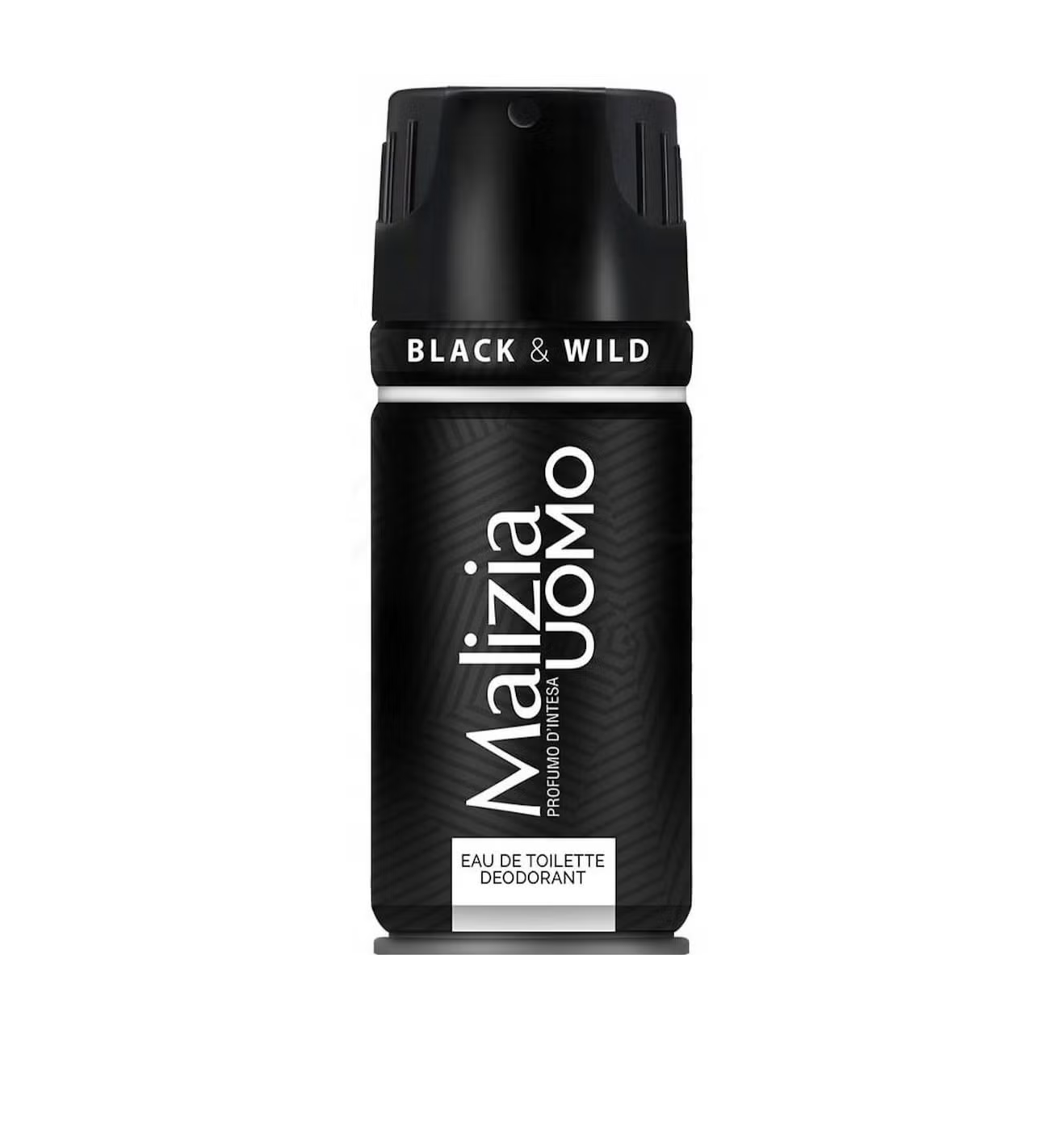 MALIZIA UOMO Black & Wild Eau De Toilette Deodorant 150ml ماليزيا مزيل عرق أومو للرجال 