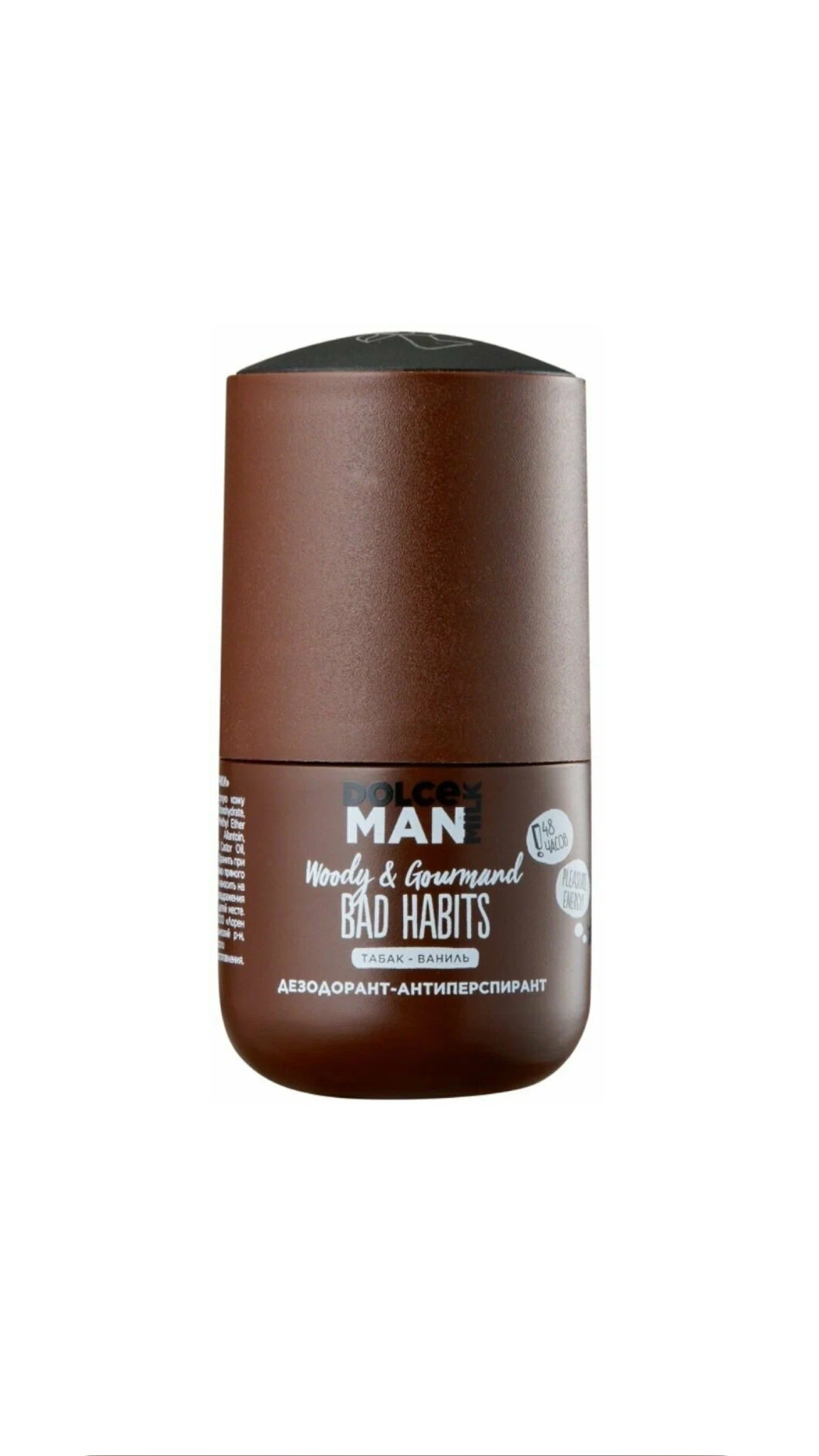 DOLCE MILK MAN WOODY & GOURMAND BAD HABITS ANTIPERSPIRANT DEODORANT دولتشي ميلك رول مضاد ومزيل تعرق للرجال