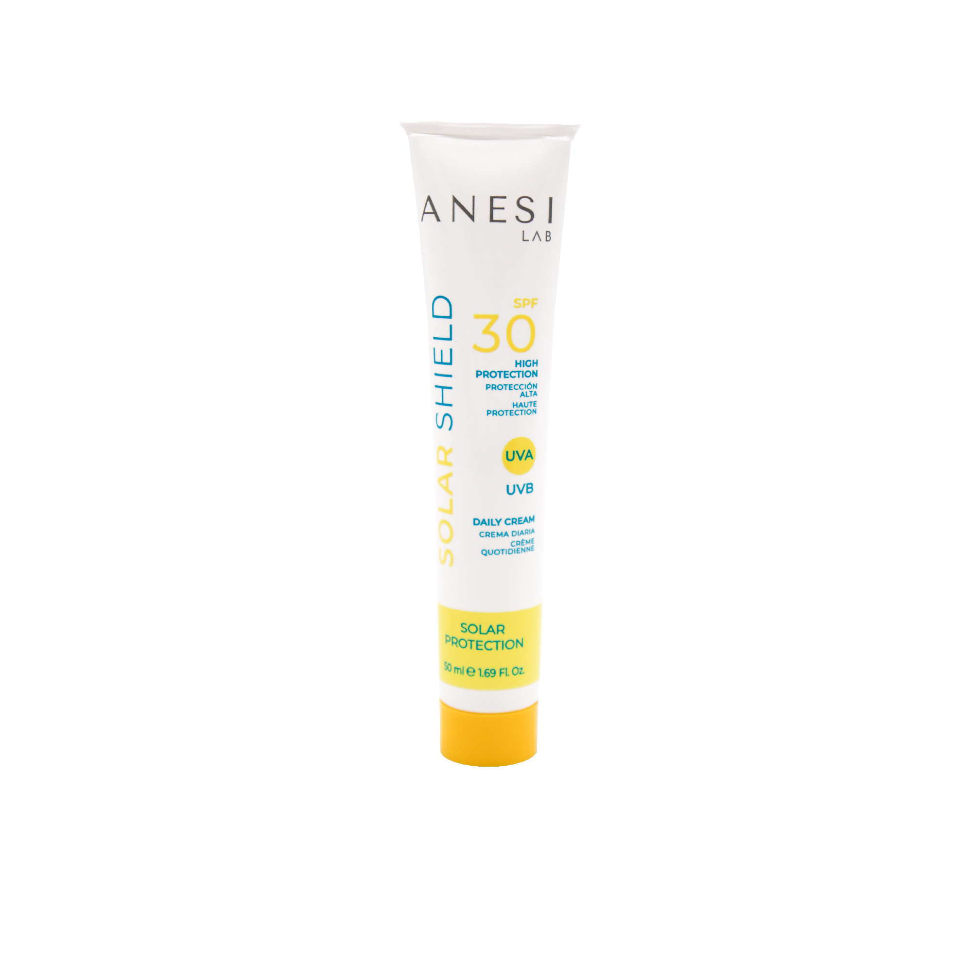 ANESI LAB Solar Shield High Protection Daily Cream 50ml انيسي لاب واقي من اشعة الشمس بعامل حماية واسعة لجميع انواع البشرة