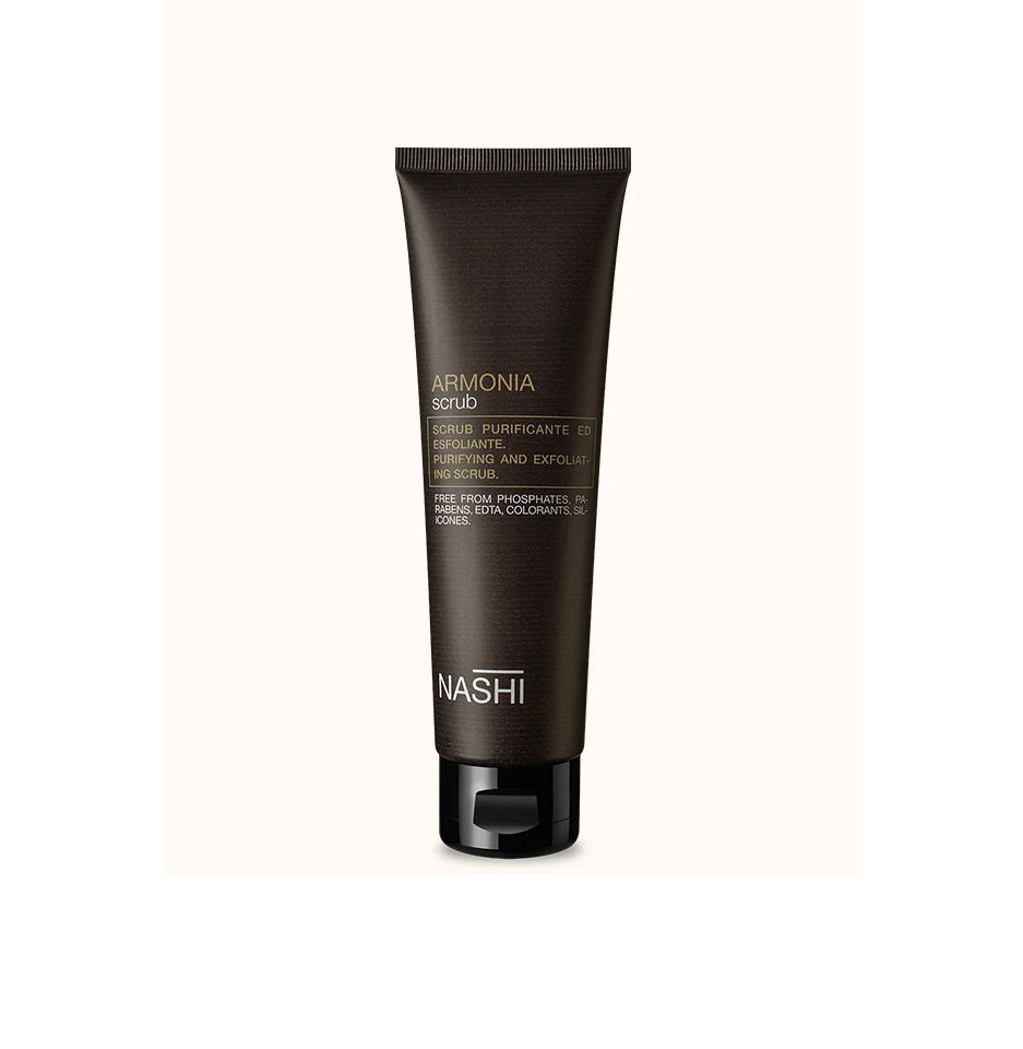 NASHI ARGAN Armonia Scrub 150ml ناشي ارجان مقشر فروة الرأس يزيل الشوائب، ويمنح الشعر خفة وانتعاشًا