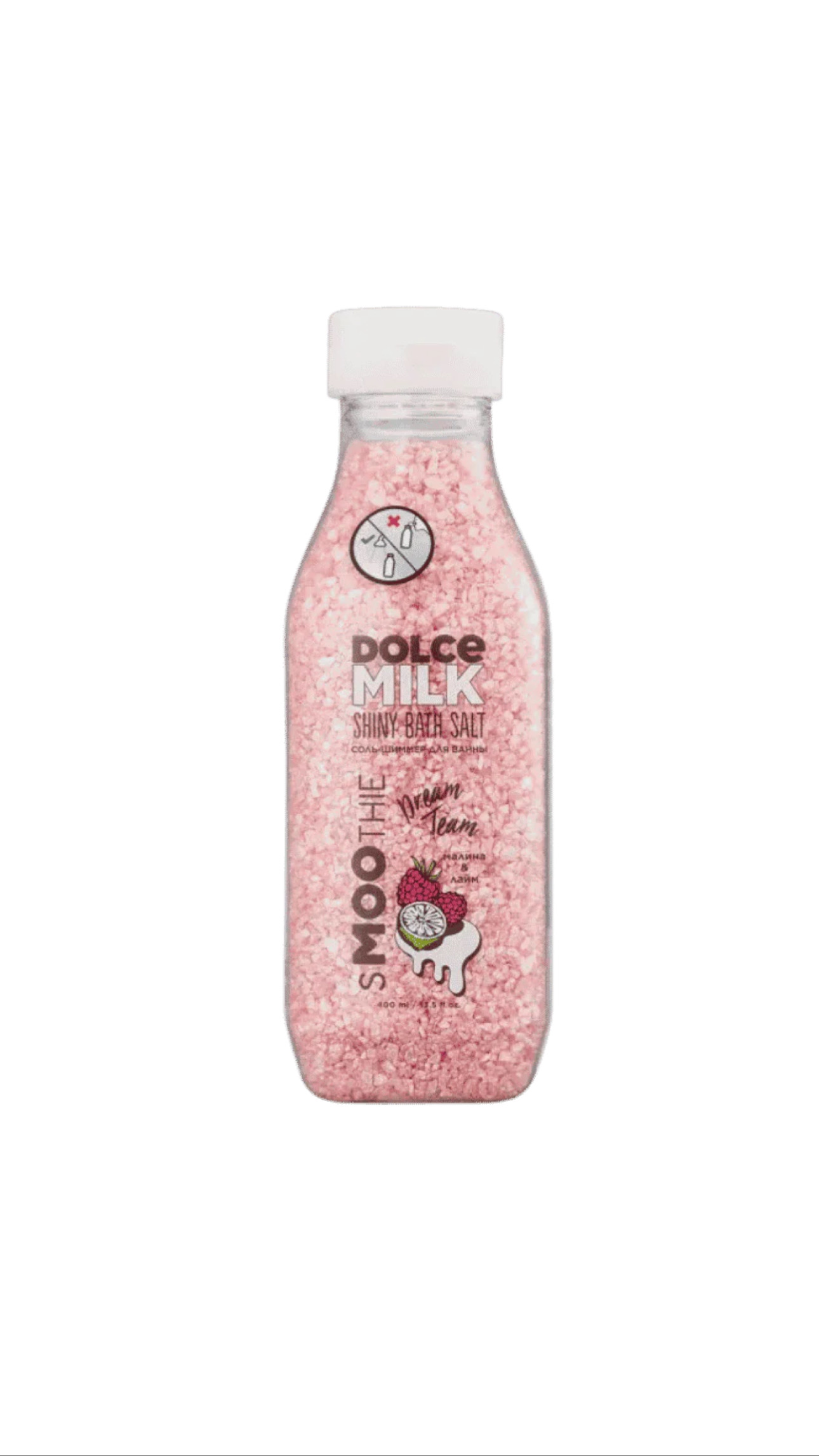 DOLCE MILK SMOOTHIE DREAM TEAM SHINY BATH SALT دولتشي ميلك ملح الاستحمام للعناية بالجسم