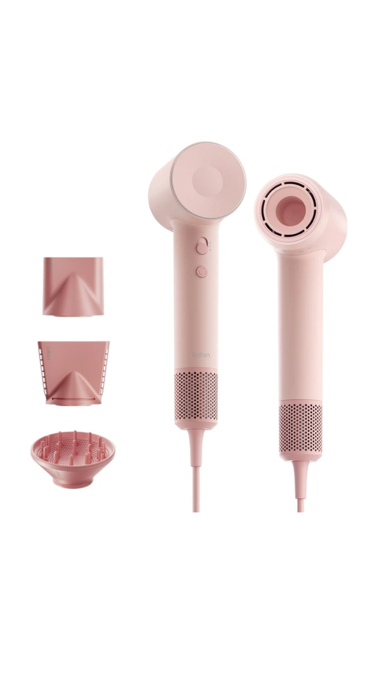 LAIFEN SWIFT SPECIAL HIGH-SPEED HAIR DRYER - PINK لايفن جهاز متطور مجفف ومصفف للشعر باللون الوردي