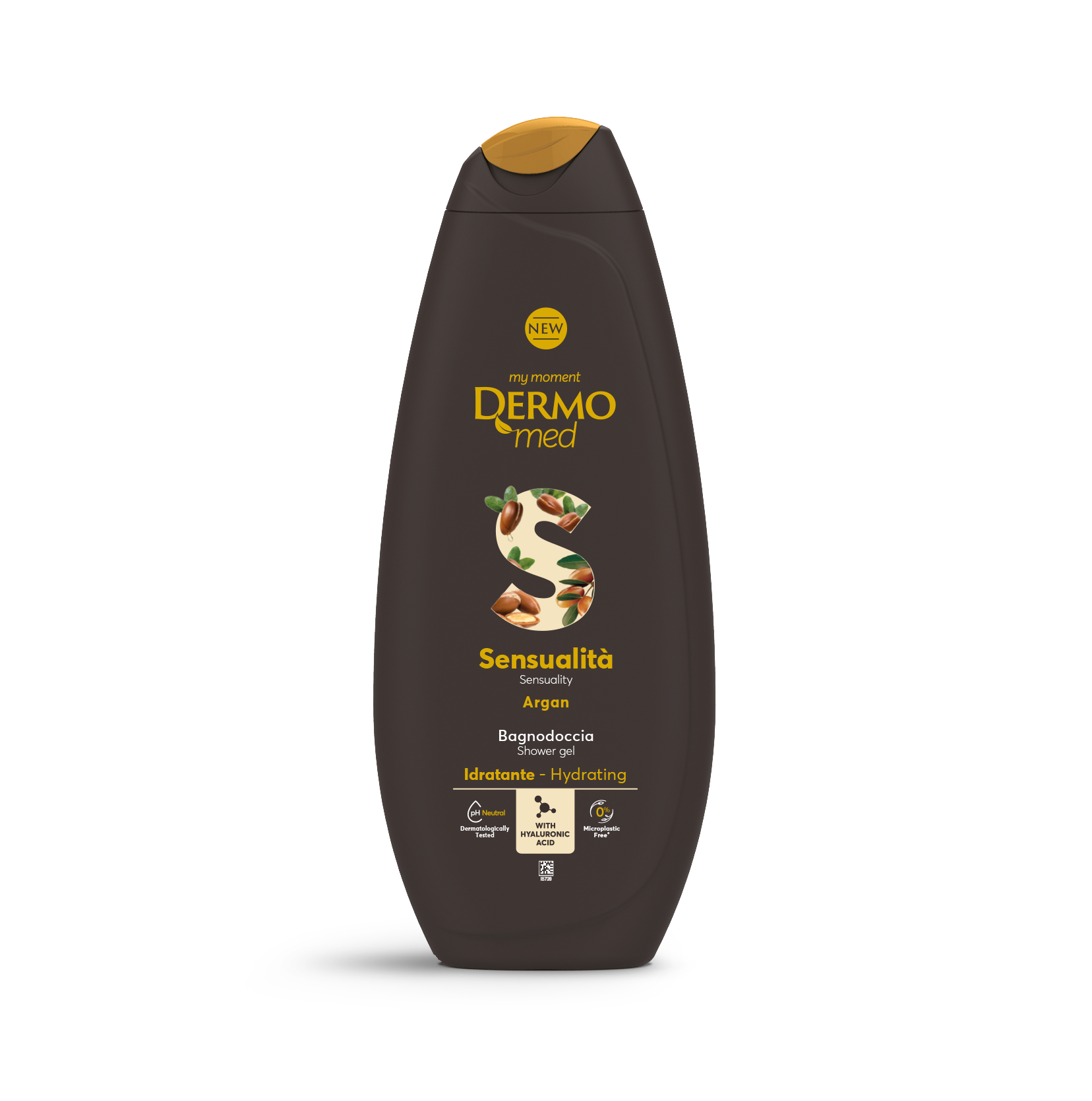 DERMOMED Argan Sensuality Shower gel ديرموميد جل الاستحمام بالأرغان يرطب البشرة و يمنح جسمك نعومة فائقة