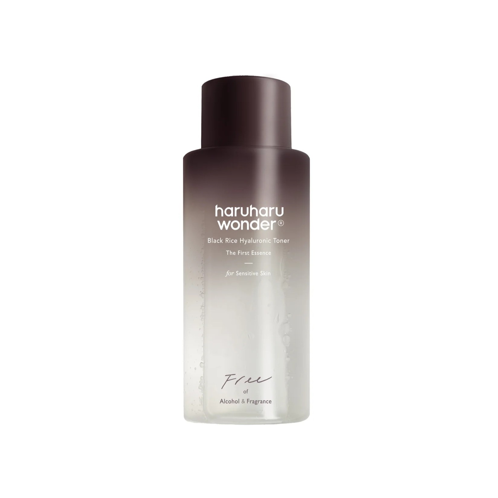 HARUHARU WONDER Black Rice Hyaluronic Toner The First Essence for Sensitive Skin 150ml هارو هارو تونر حمض الهايلورونيك يساعد على تهدئة البشرة تحسين ملمسها وزيادة إشراقتها