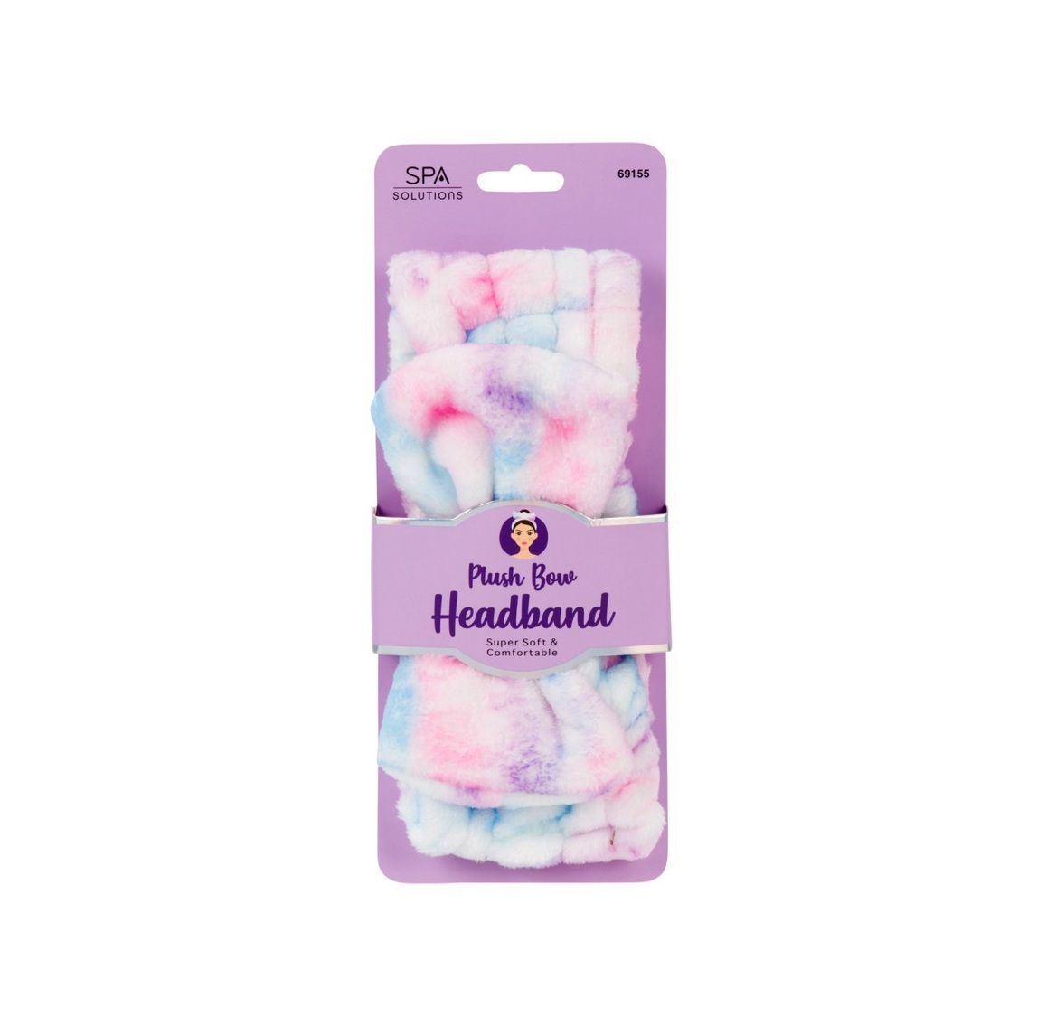 CALA SPA Solutions Plush Bow Handband Super Soft & Comfortable 69155 كالا طوق رأس مخملي