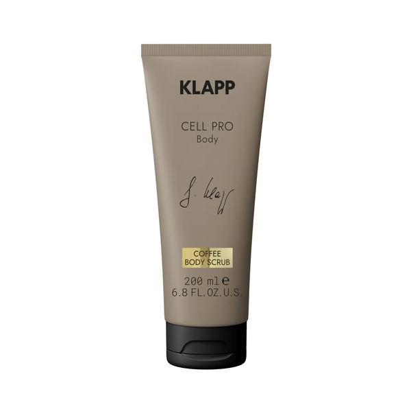 KLAPP Cell Pro Body Coffee Body Scrub 200ml كلاب مقشر للجسم برائحة القهوة 