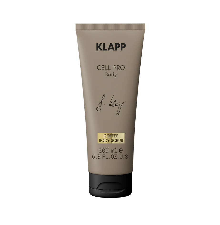 KLAPP Cell Pro Body Coffee Body Scrub 200ml كلاب مقشر للجسم برائحة القهوة
