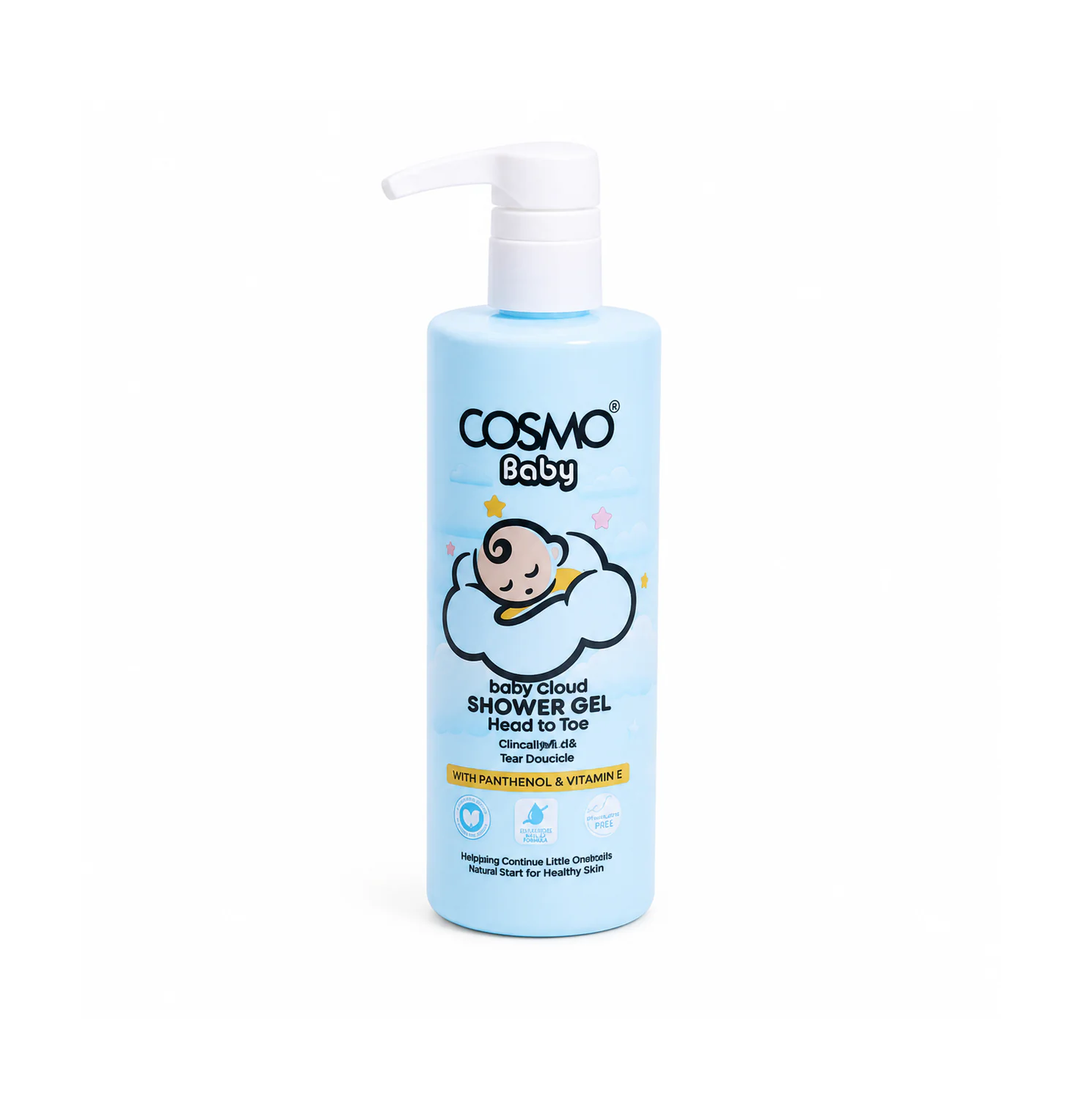 COSMO Baby Cloud Shower  كوزمو جل استحمام للاطفال