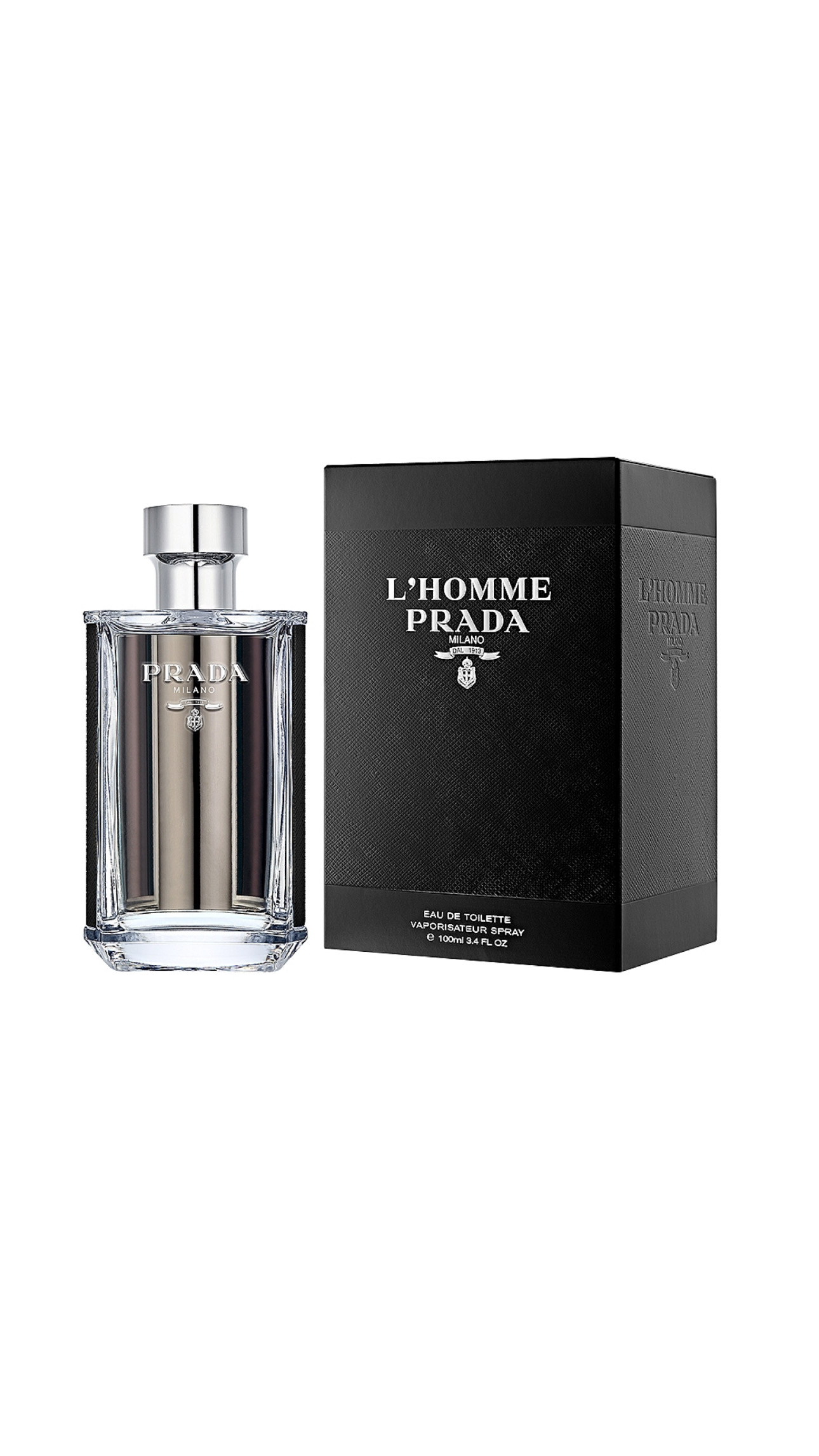  PRADA L'HOMME MILANO EAU DE TOILETTE 100ml پرادا عطر للرجال 
