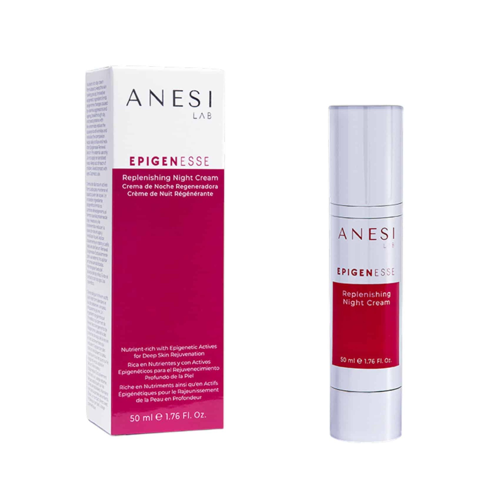 ANESI LAB Epigenesse replenishing Night Cream 50ml انيسي لاب كريم ليلي مغذي للبشرة